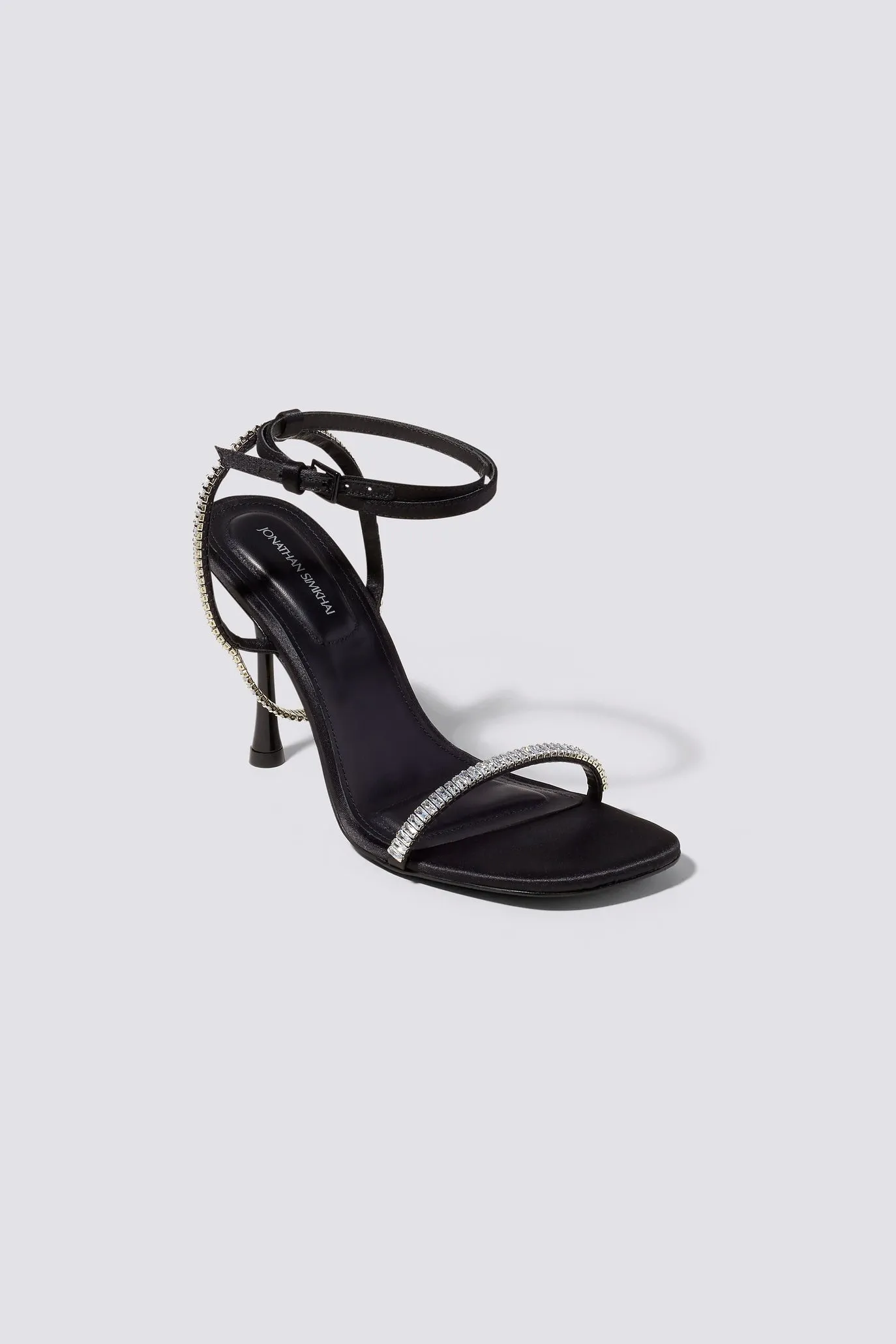 Luxon Crystal Heeled Sandal sold by Simkhai product image thumbnail 4