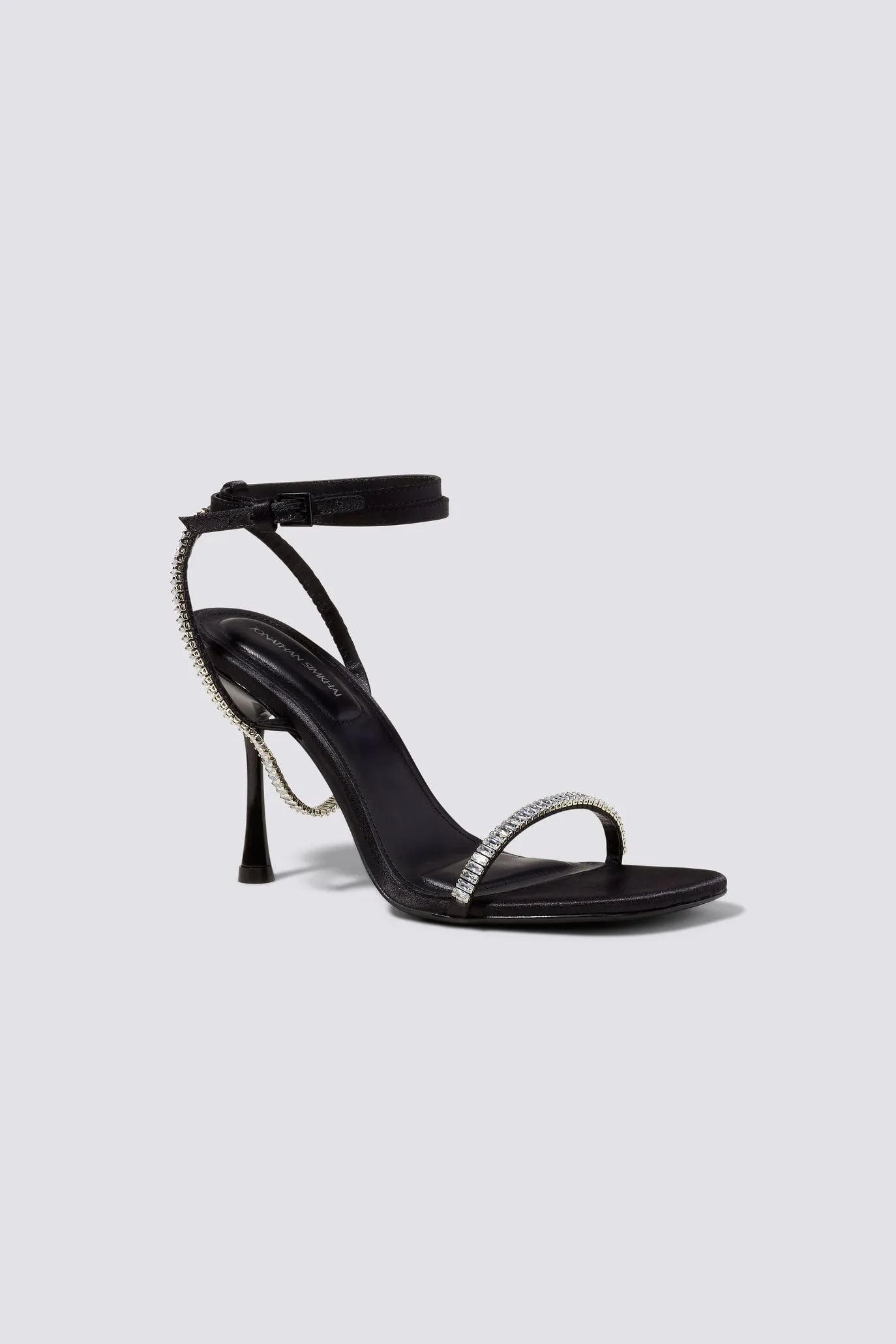 Luxon Crystal Heeled Sandal sold by Simkhai product image thumbnail 2