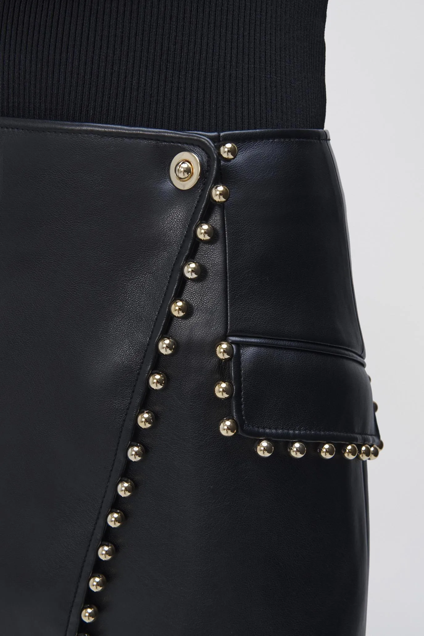 Clayton Vegan Leather Mini Skirt sold by Simkhai product image thumbnail 5