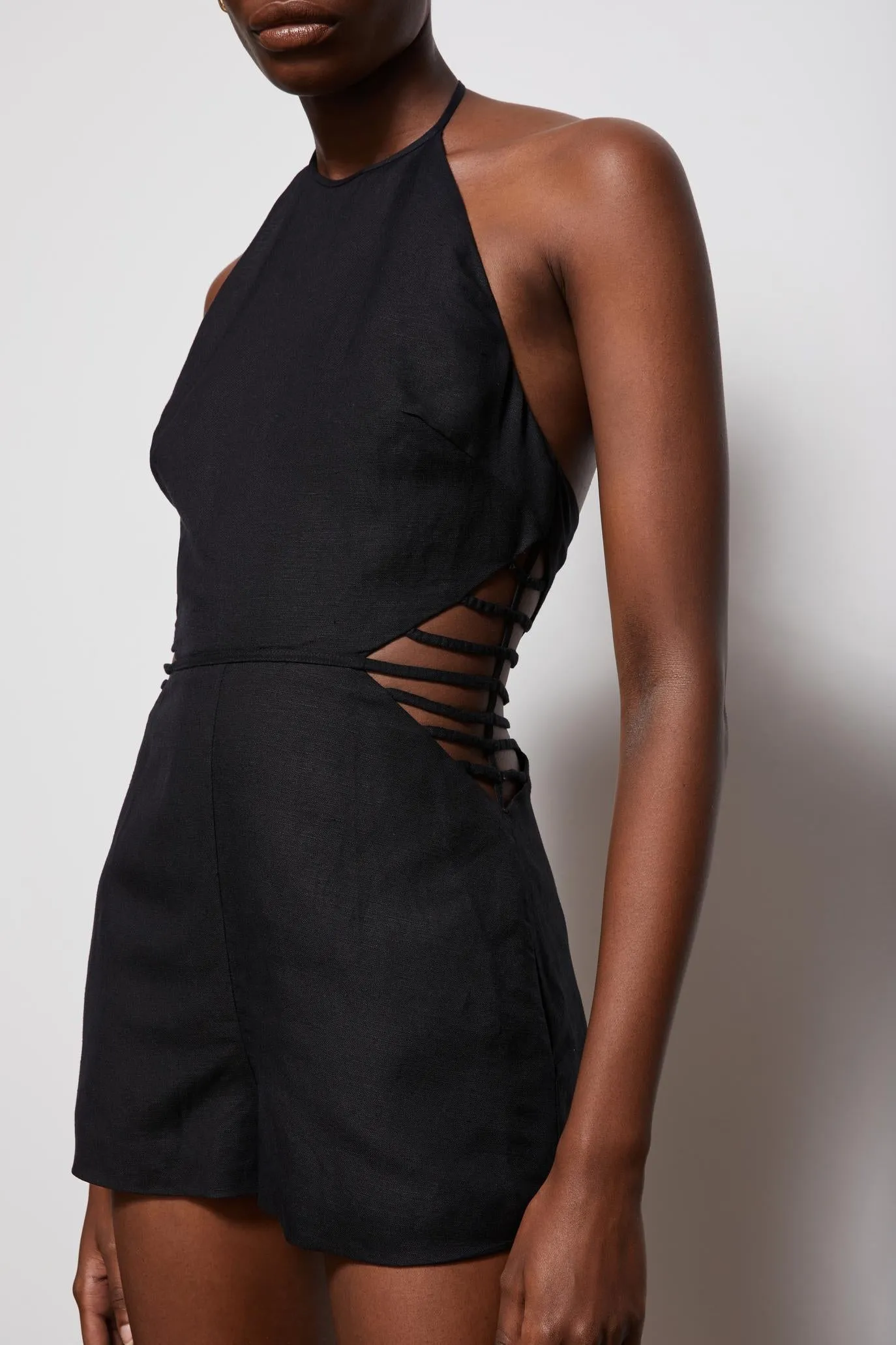 Christiana Coverup Romper sold by Simkhai product image thumbnail 4