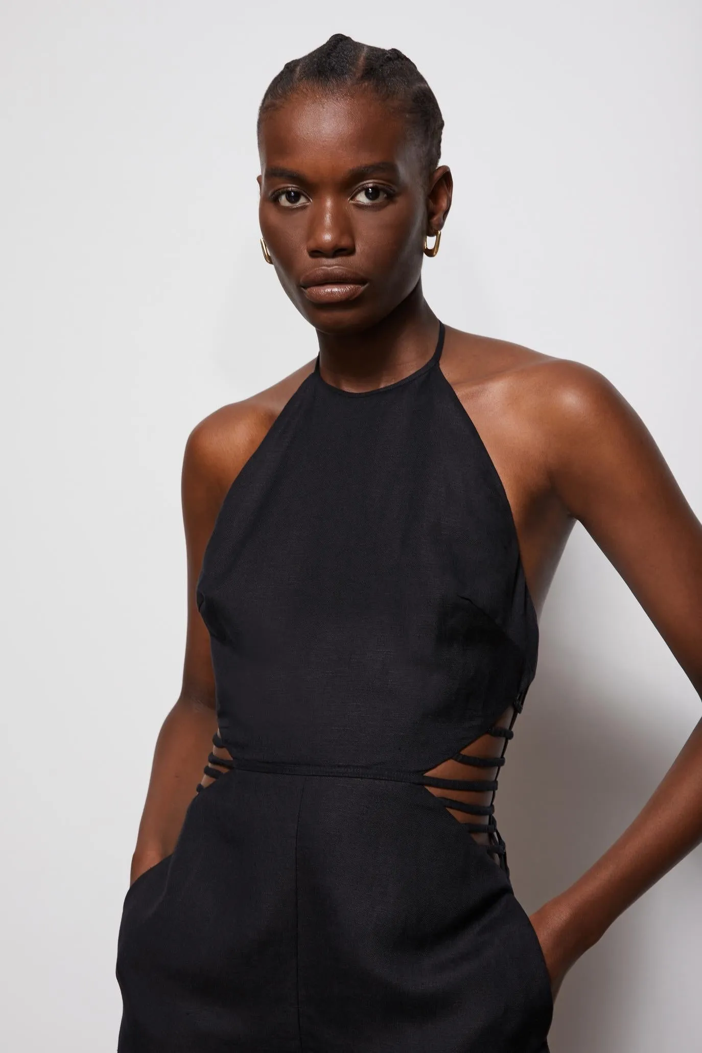 Christiana Coverup Romper sold by Simkhai product image thumbnail 2