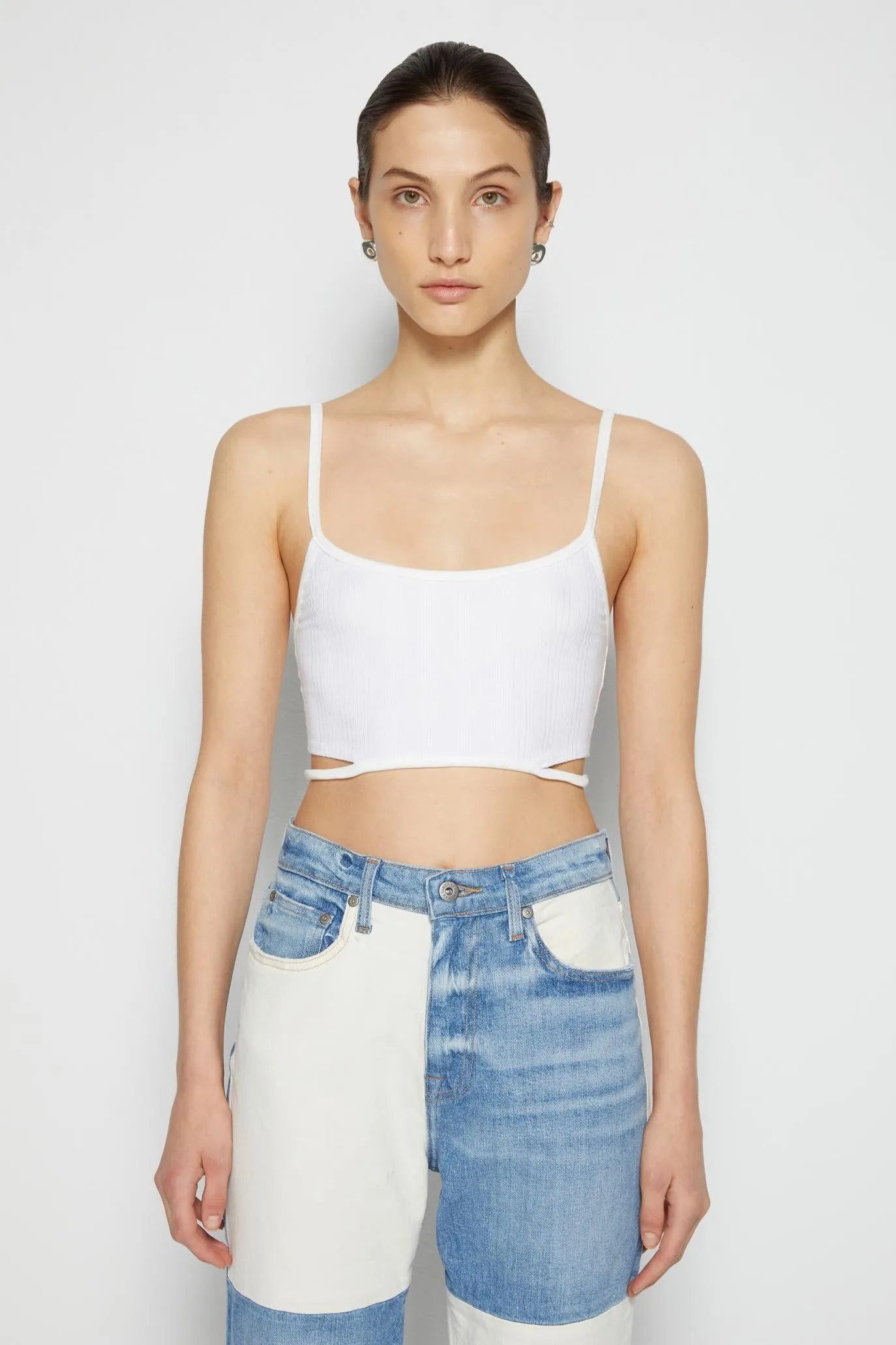 Elliana Everyday Crop Top sold by Simkhai