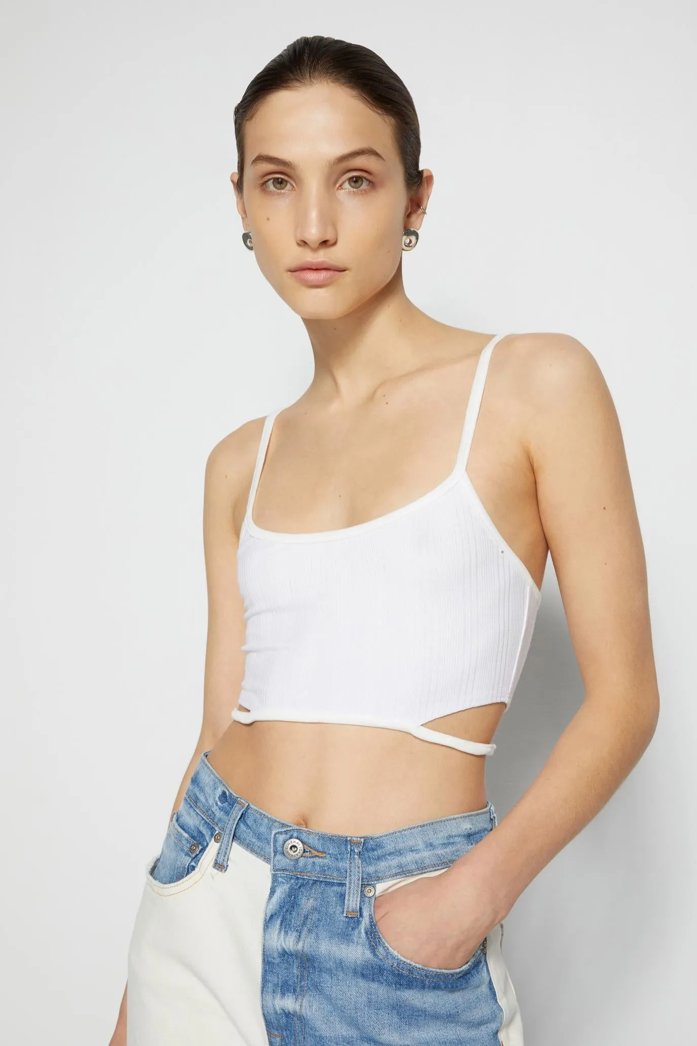 Elliana Everyday Crop Top sold by Simkhai product image thumbnail 2