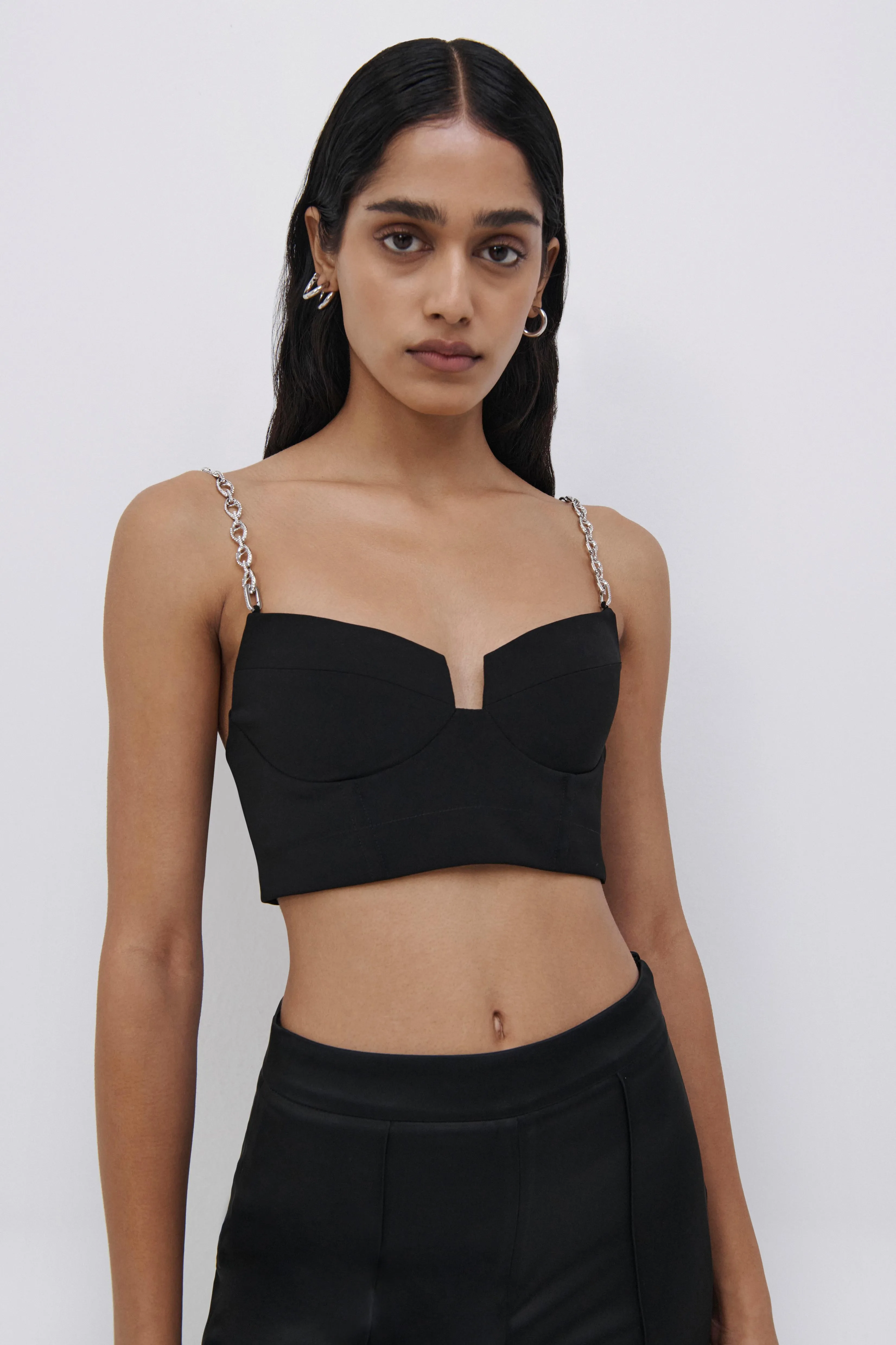 Trina Diamante Chain Bustier Top sold by Simkhai product image thumbnail 4