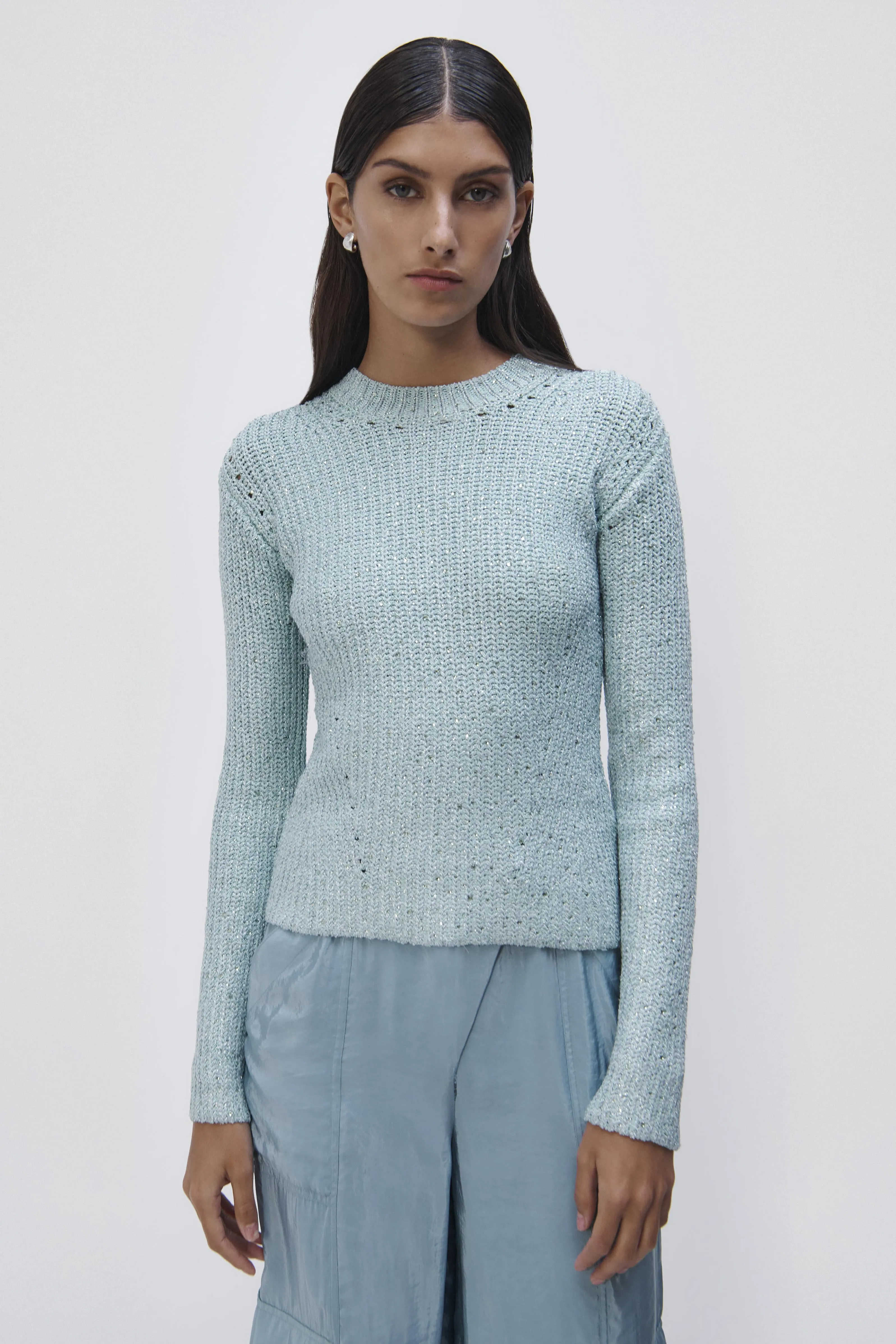 Fonda Crystal Knit Pullover sold by Simkhai product image thumbnail 2
