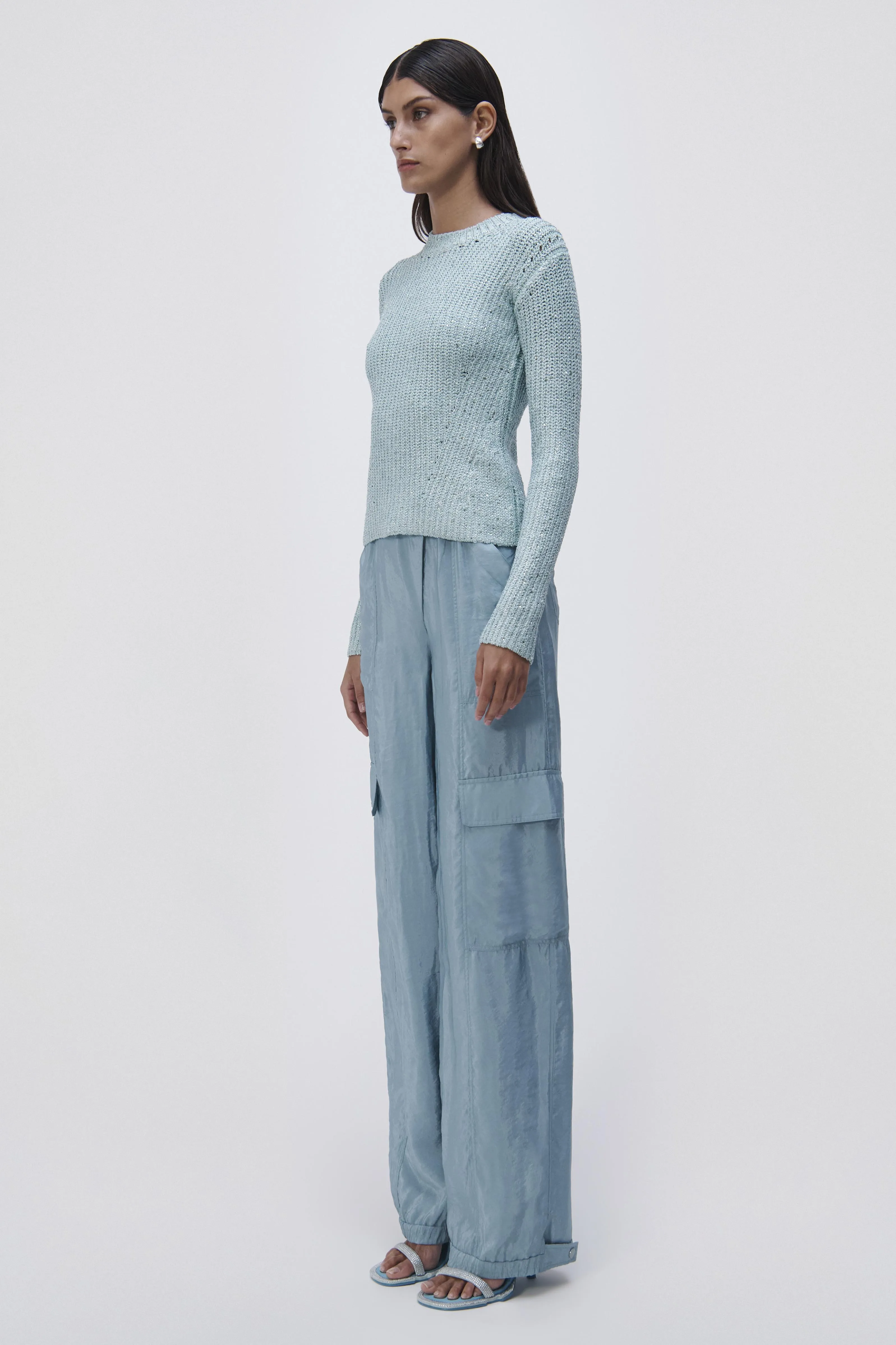Fonda Crystal Knit Pullover sold by Simkhai product image thumbnail 5