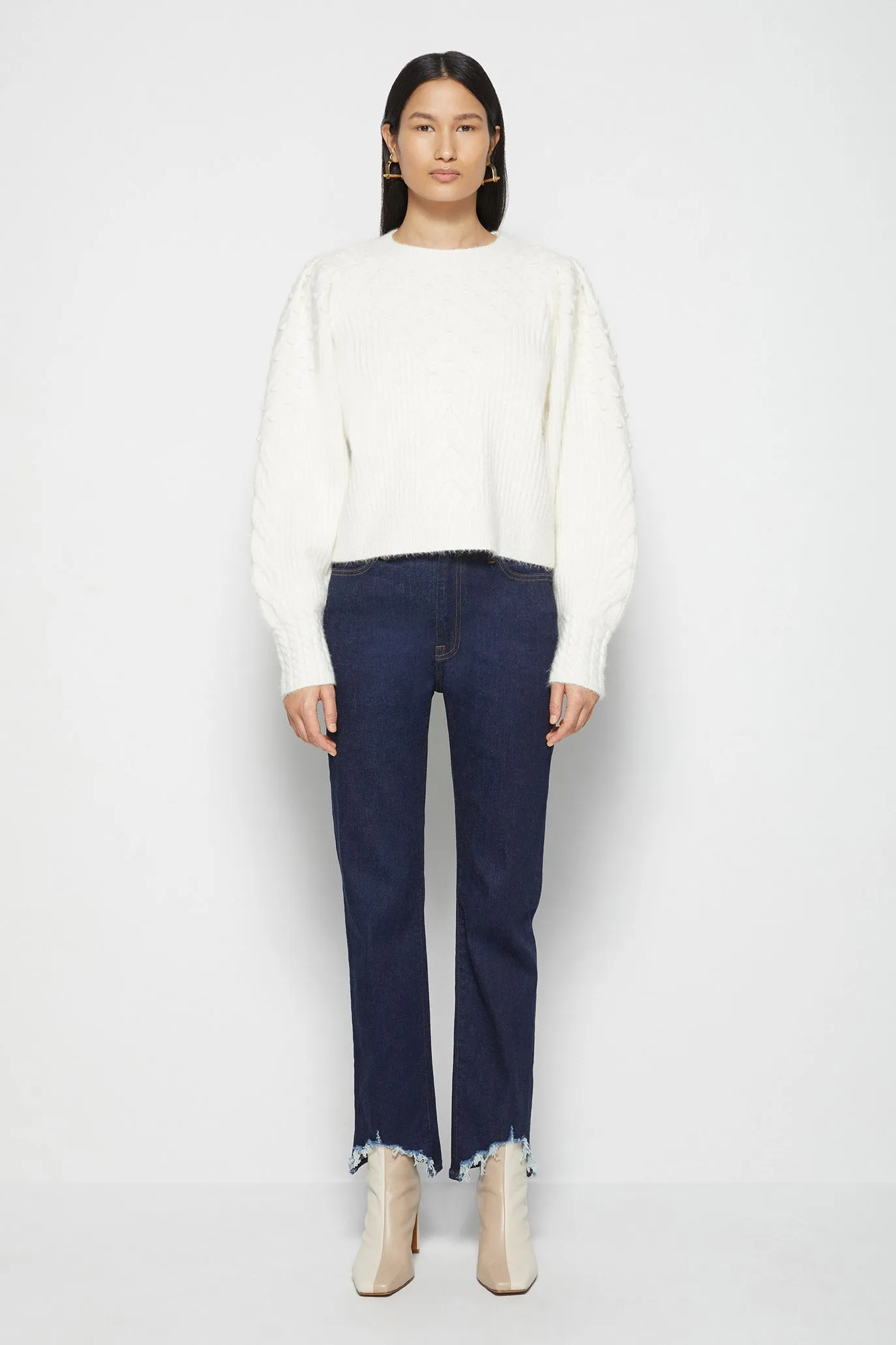 Stella Boucle Pullover sold by Simkhai product image thumbnail 3