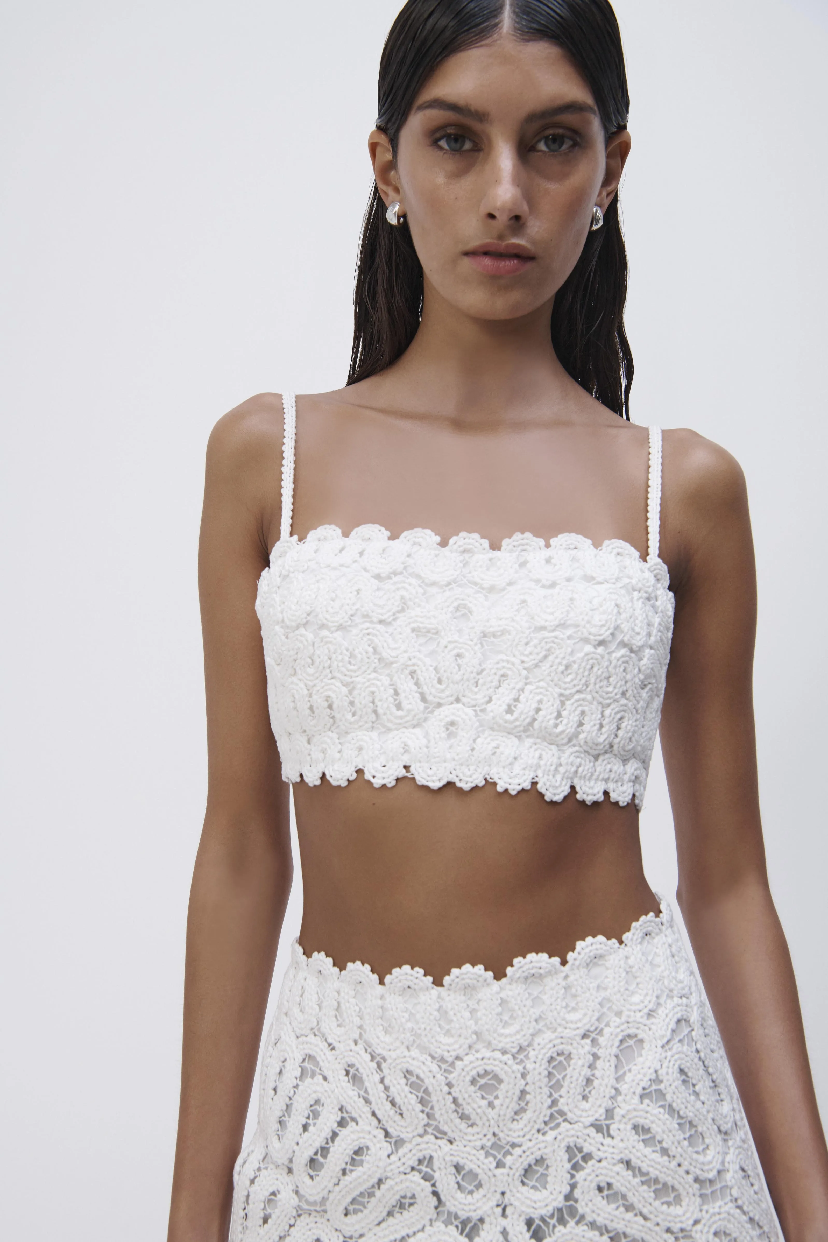 Fiona Crochet Top sold by Simkhai product image thumbnail 3