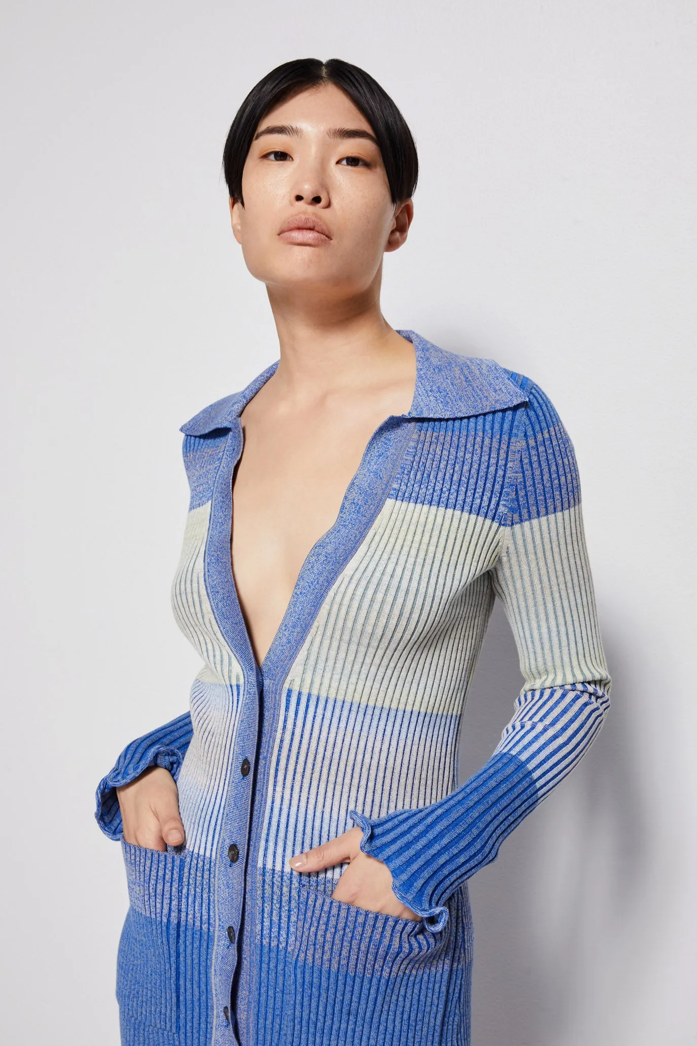 Bianca Space Dye Cardigan sold by Simkhai product image thumbnail 3