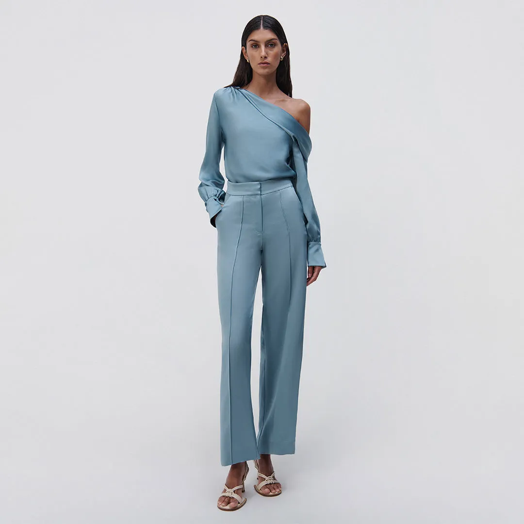 Kyra Wide Leg Pant sold by Simkhai