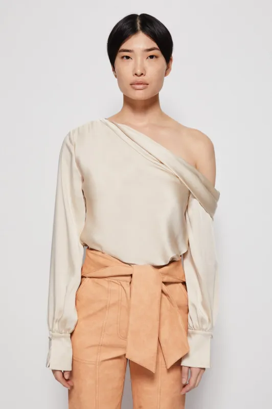 Alice Cold Shoulder Top sold by Simkhai