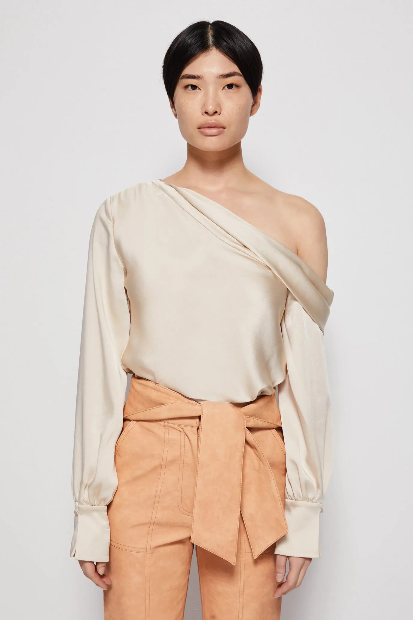 Alice Cold Shoulder Top sold by Simkhai