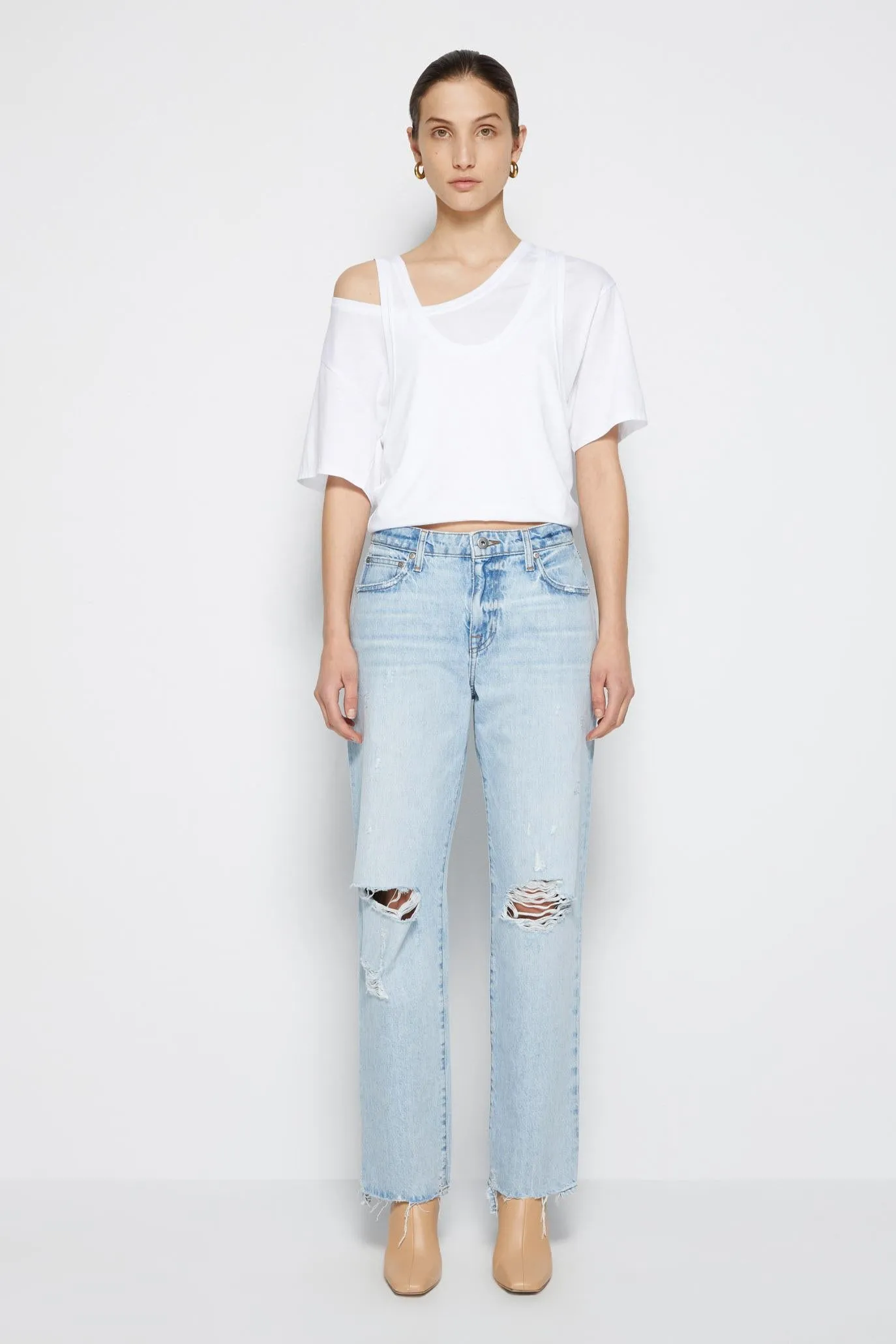 Dionne Organic Cotton Tee sold by Simkhai product image thumbnail 5