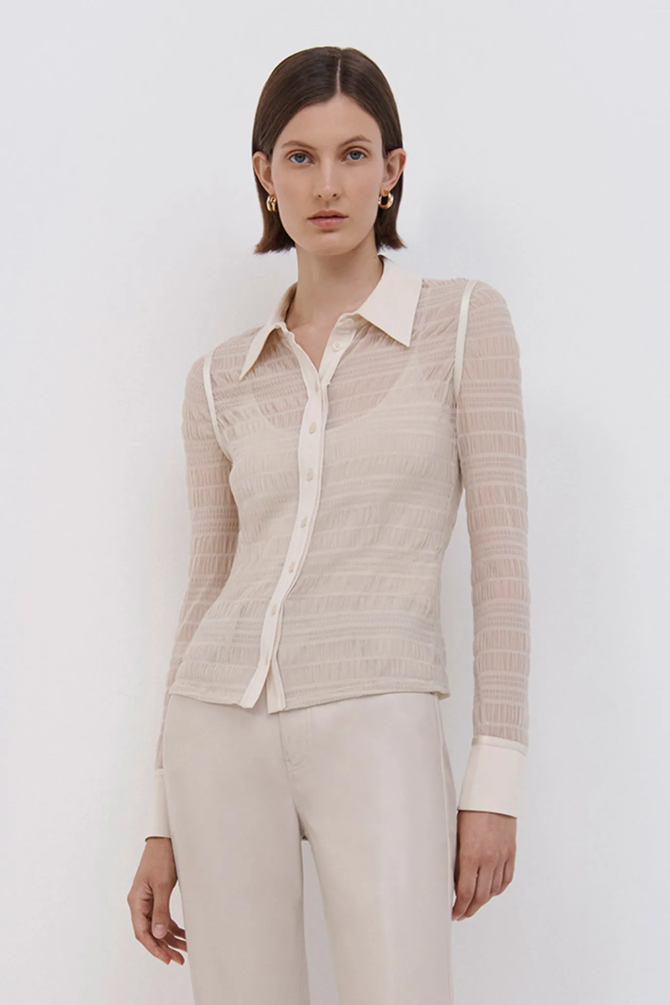 Robin Seersucker Top sold by Simkhai product image thumbnail 2
