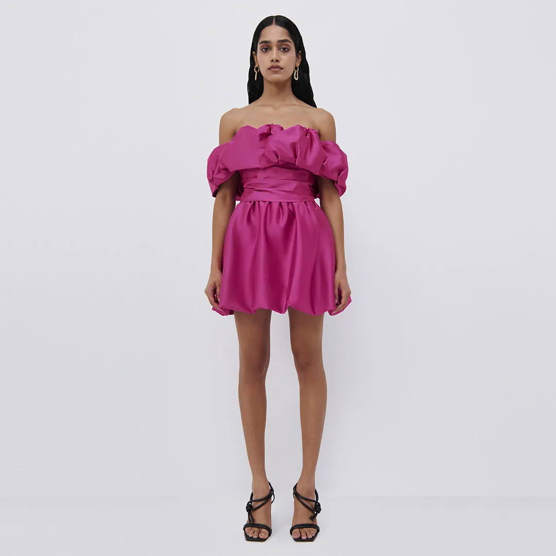 Astoria Duchess Satin Mini Dress sold by Simkhai