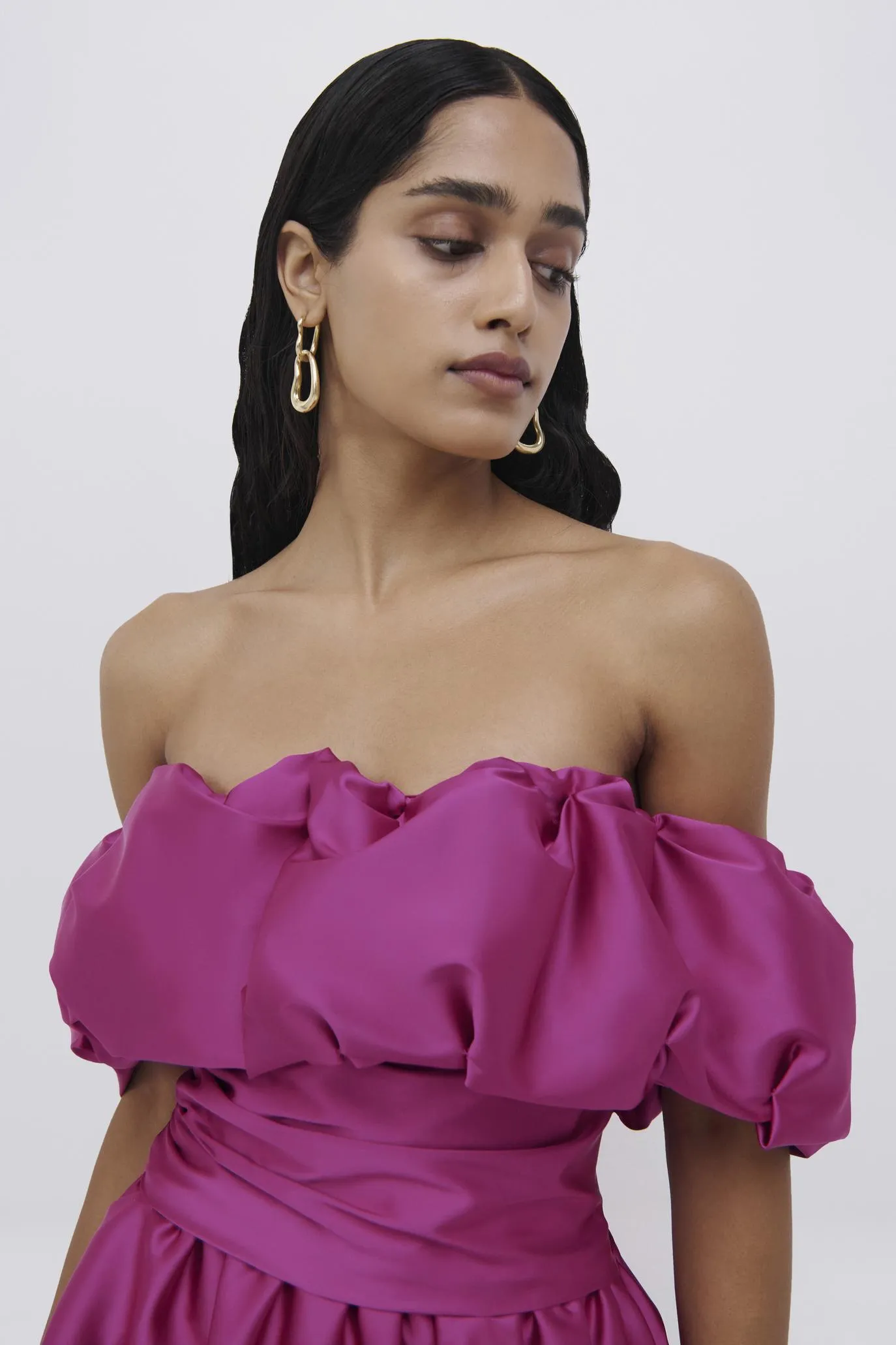 Astoria Duchess Satin Mini Dress sold by Simkhai product image thumbnail 3