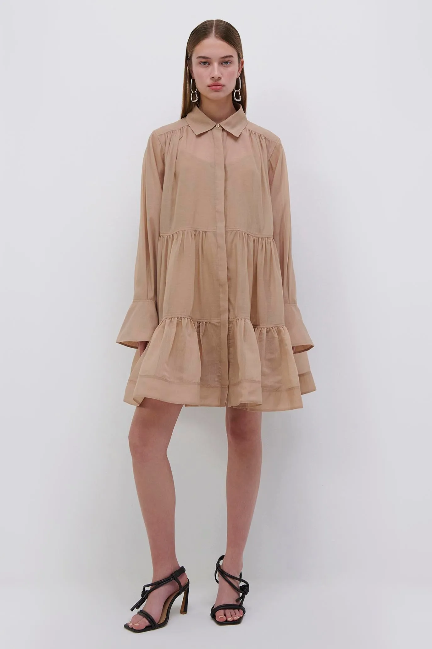 Savani Mini Shirt Dress sold by Simkhai product image thumbnail 2