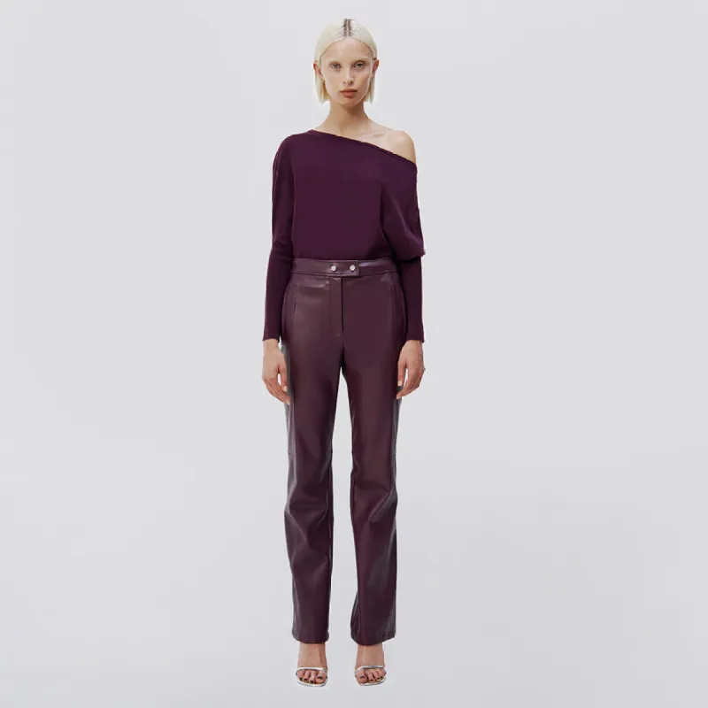 Lavina Off-Shoulder Sweater made by Simkhai