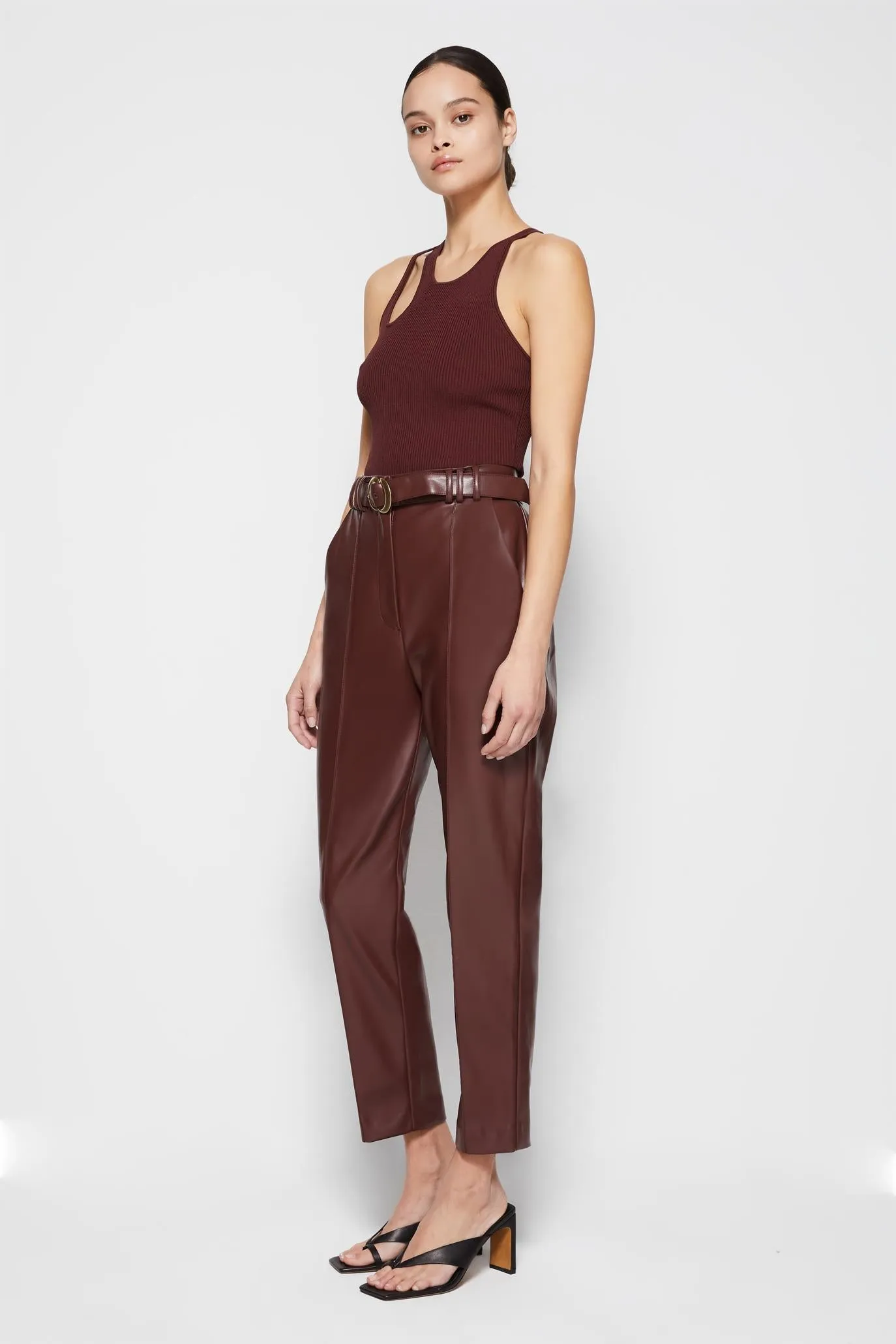 Pauline Vegan Leather Pant sold by Simkhai product image thumbnail 3