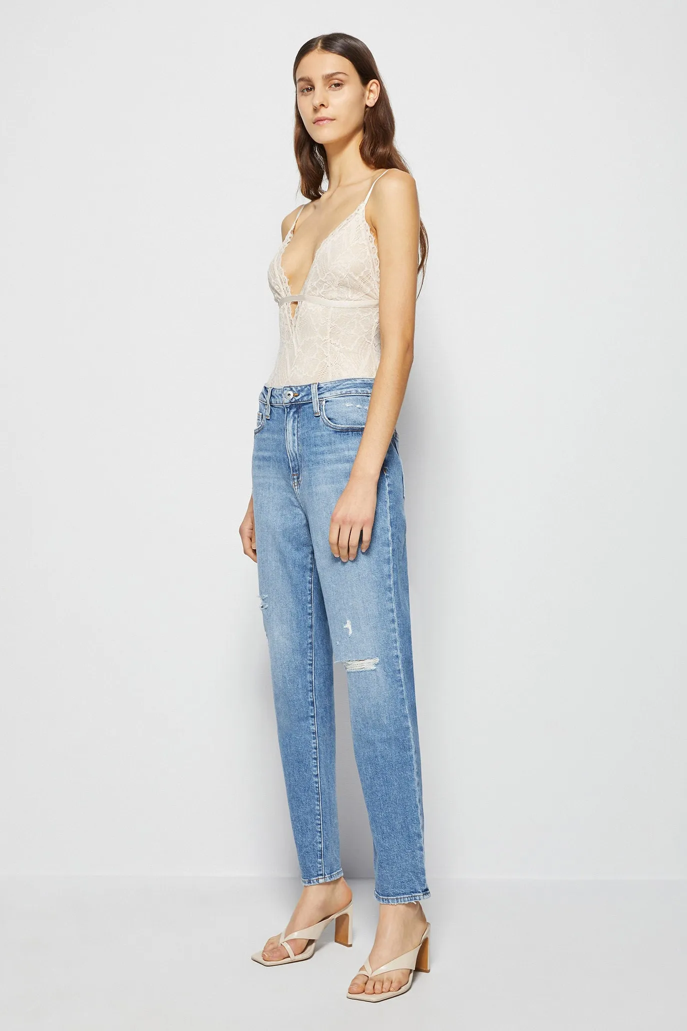 Nova Recycled Lace Bodysuit sold by Simkhai product image thumbnail 5
