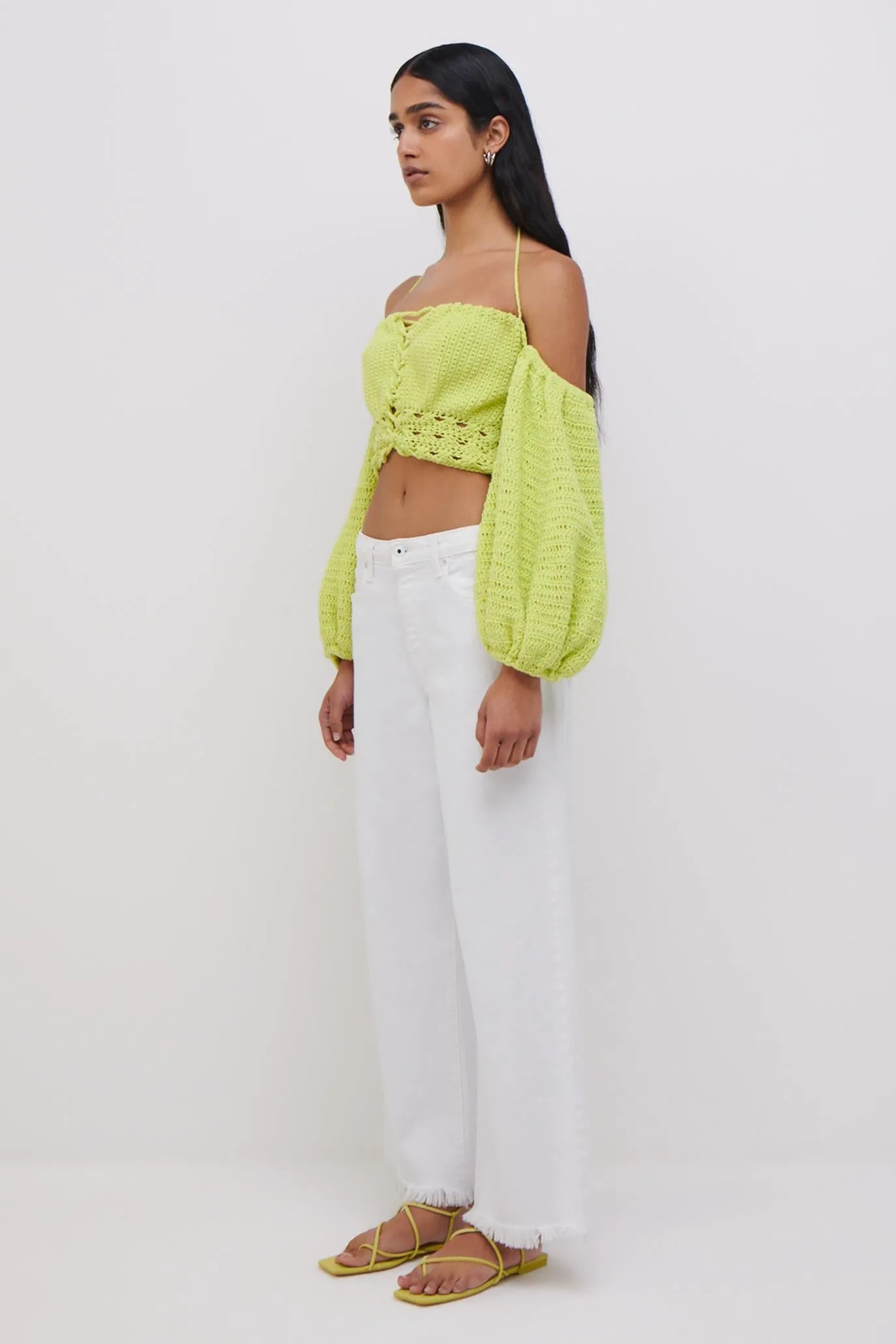 JS x Elexiay Crochet Top sold by Simkhai product image thumbnail 5