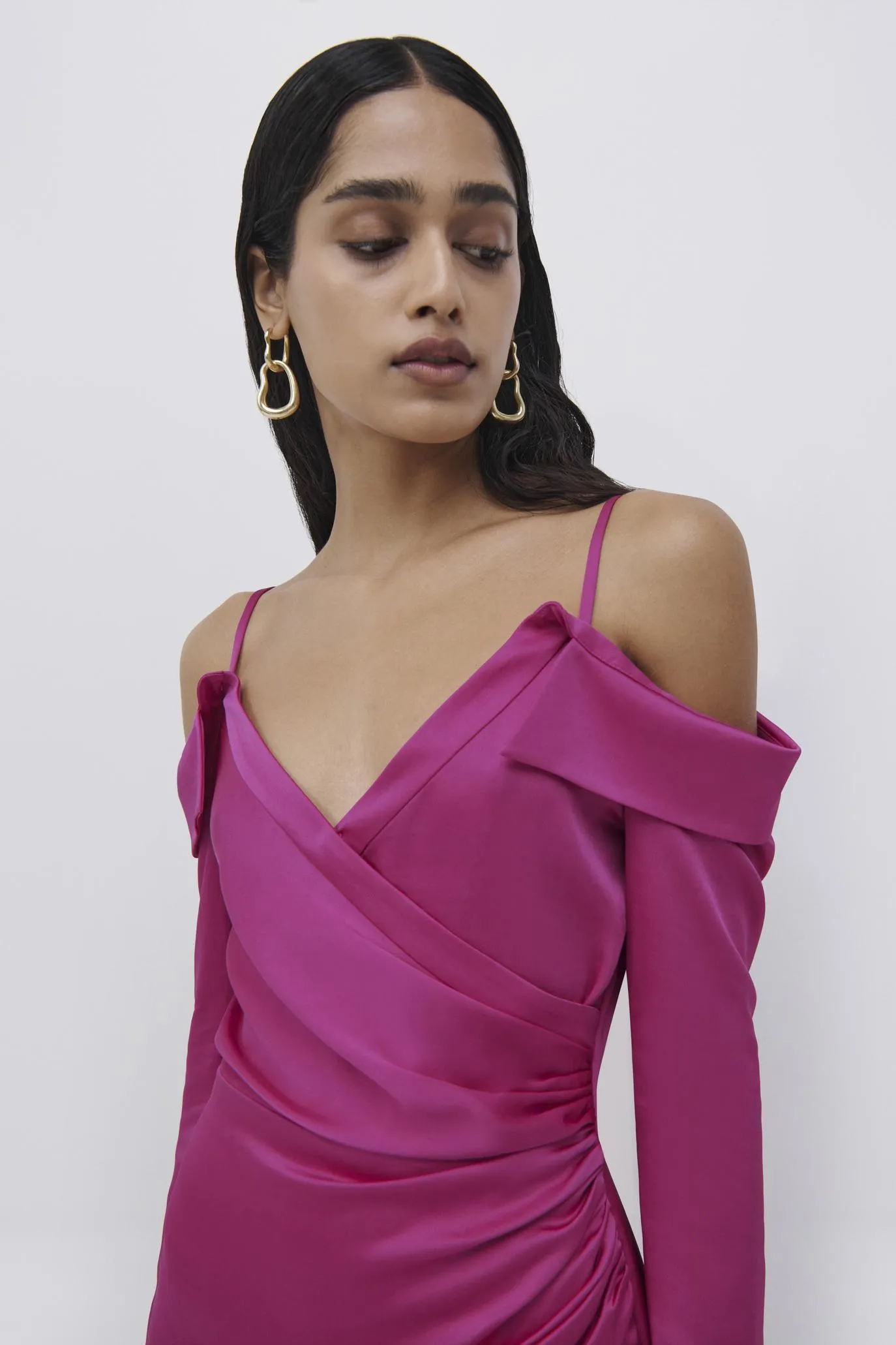 Edna Off Shoulder Mini Dress sold by Simkhai product image thumbnail 4