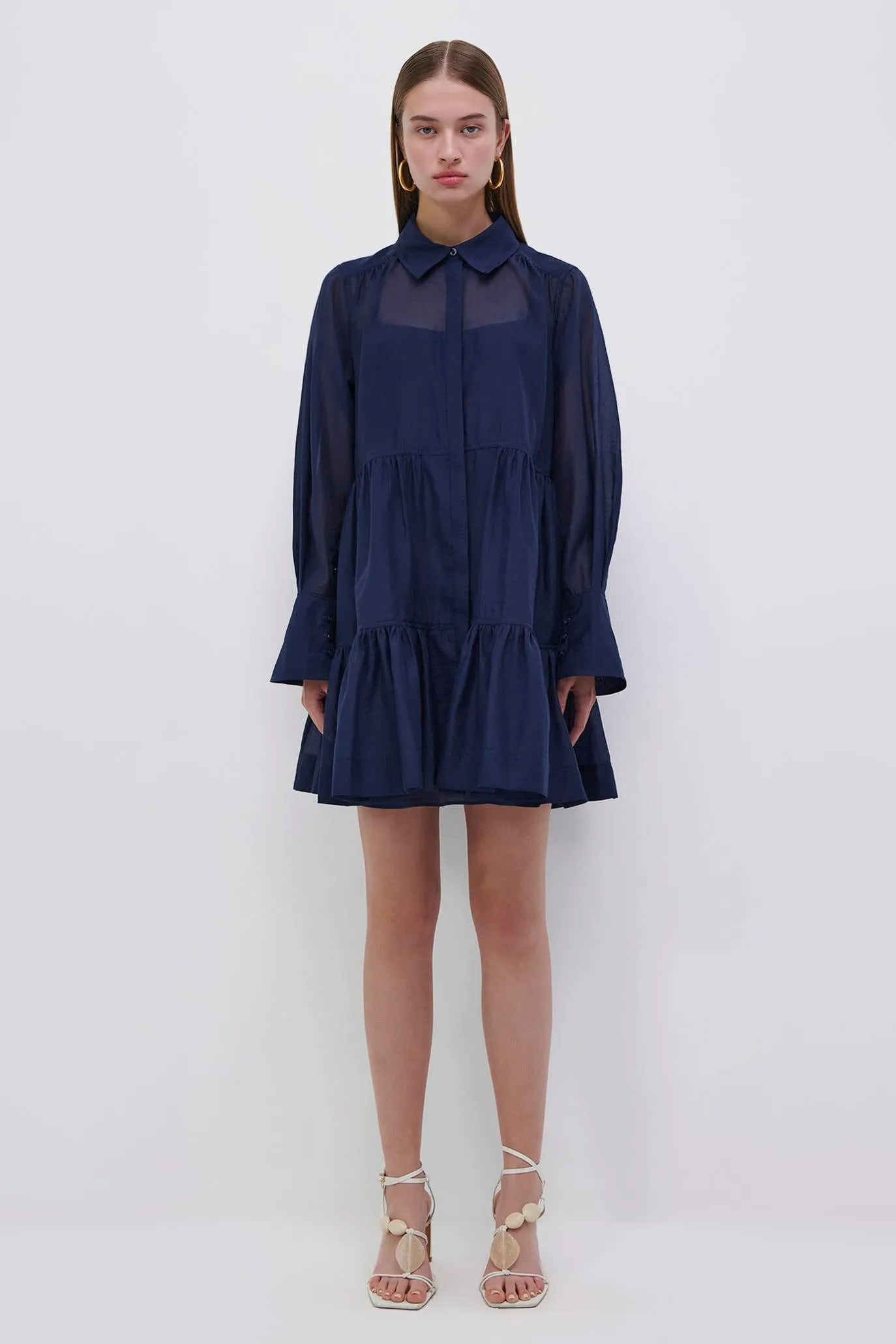 Savani Mini Shirt Dress sold by Simkhai product image thumbnail 5