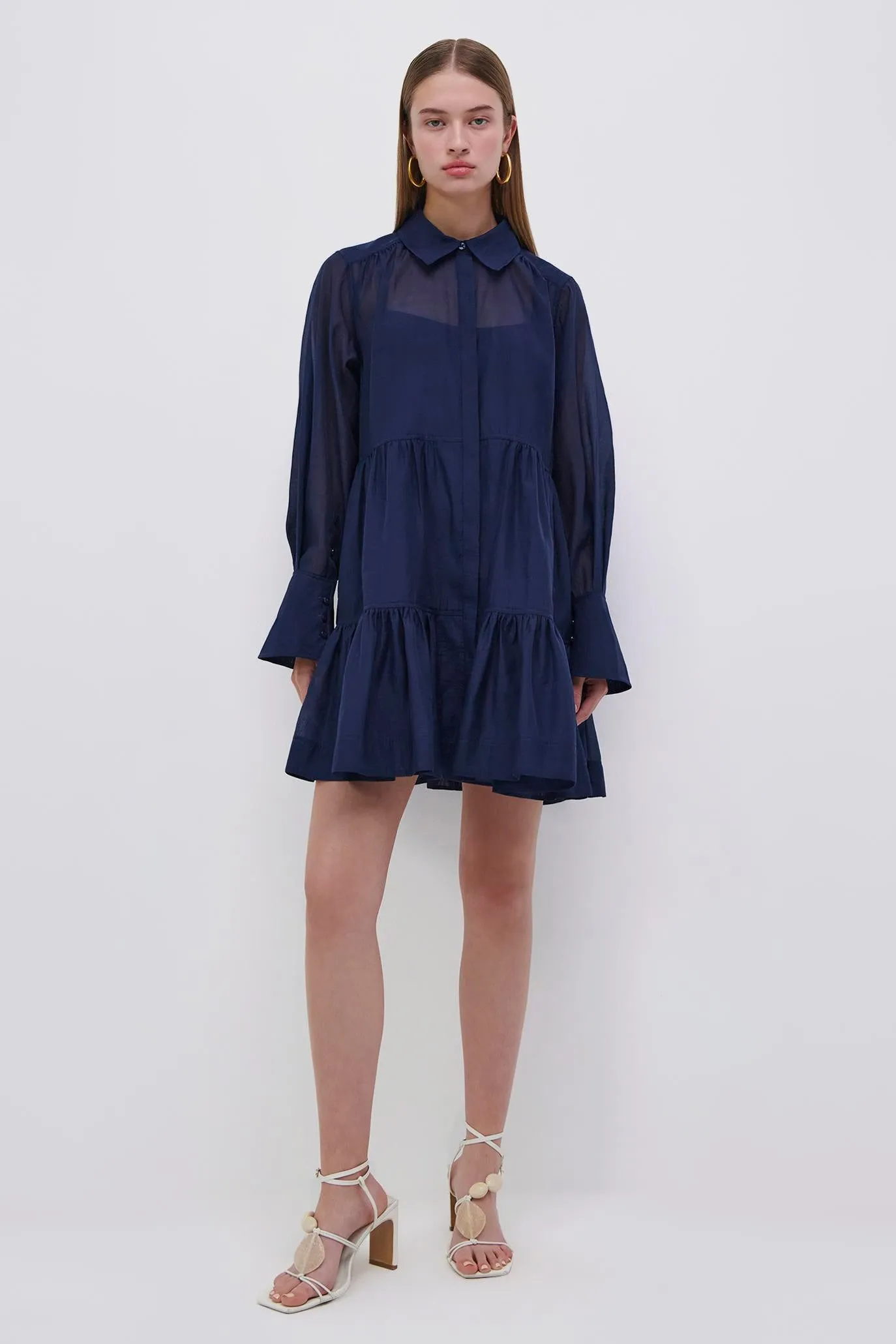 Savani Mini Shirt Dress sold by Simkhai product image thumbnail 2