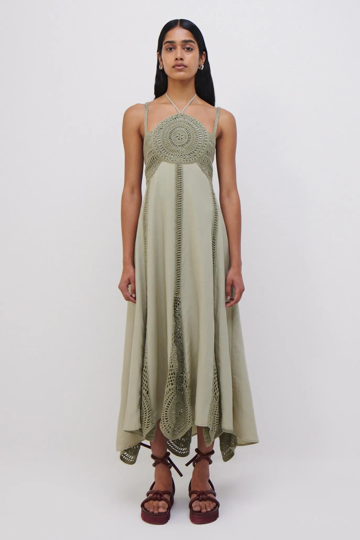 Knox Crochet Midi Dress sold by Simkhai product image thumbnail 5