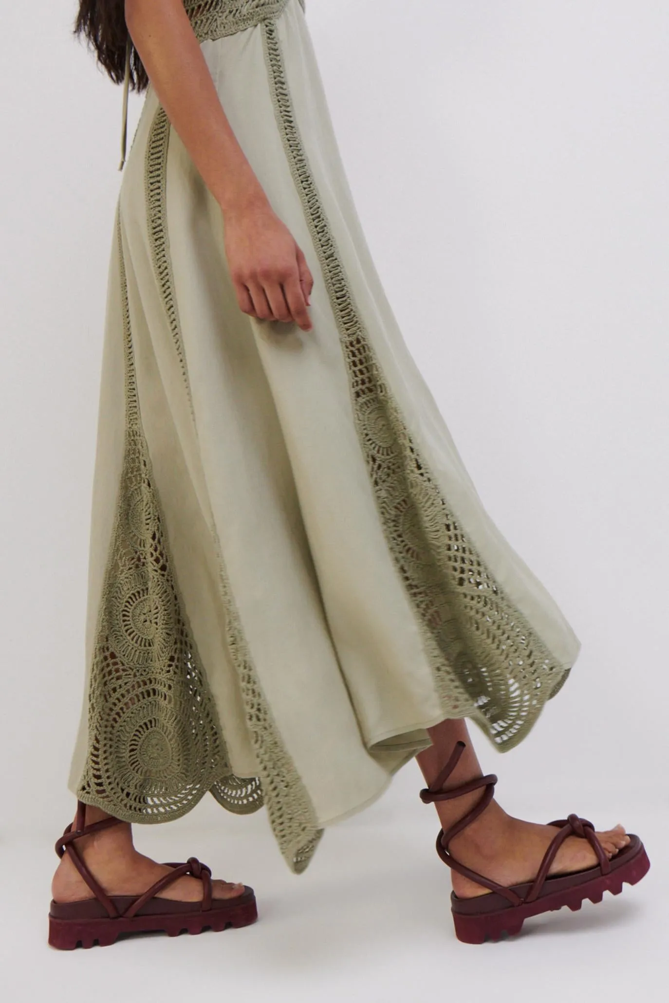 Knox Crochet Midi Dress sold by Simkhai product image thumbnail 4