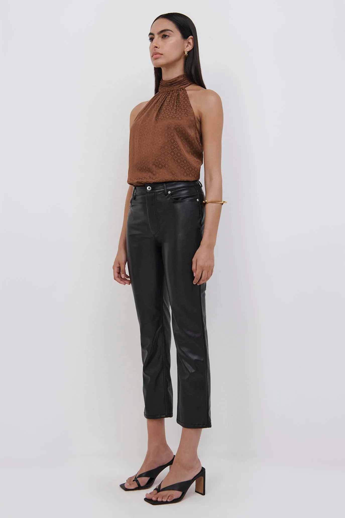 River Eco Vegan Leather Pant sold by Simkhai product image thumbnail 5