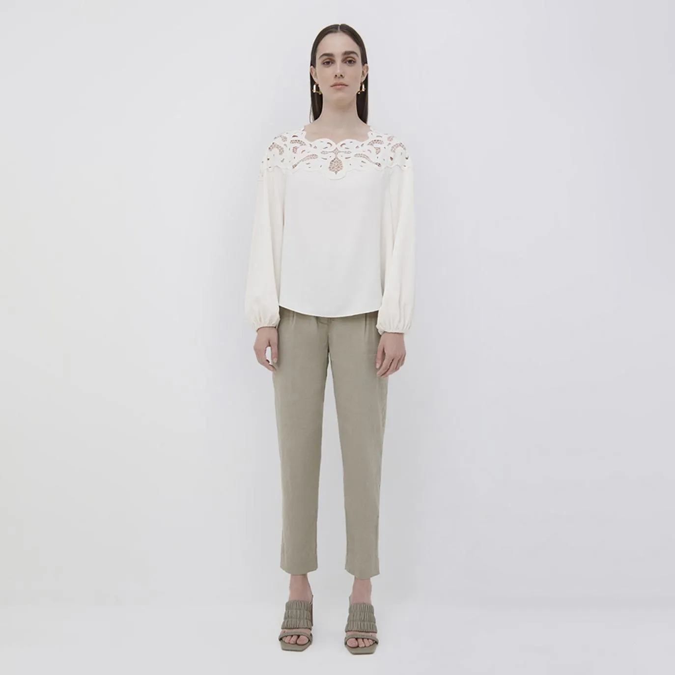 Lochlyn Embroidered Top sold by Simkhai