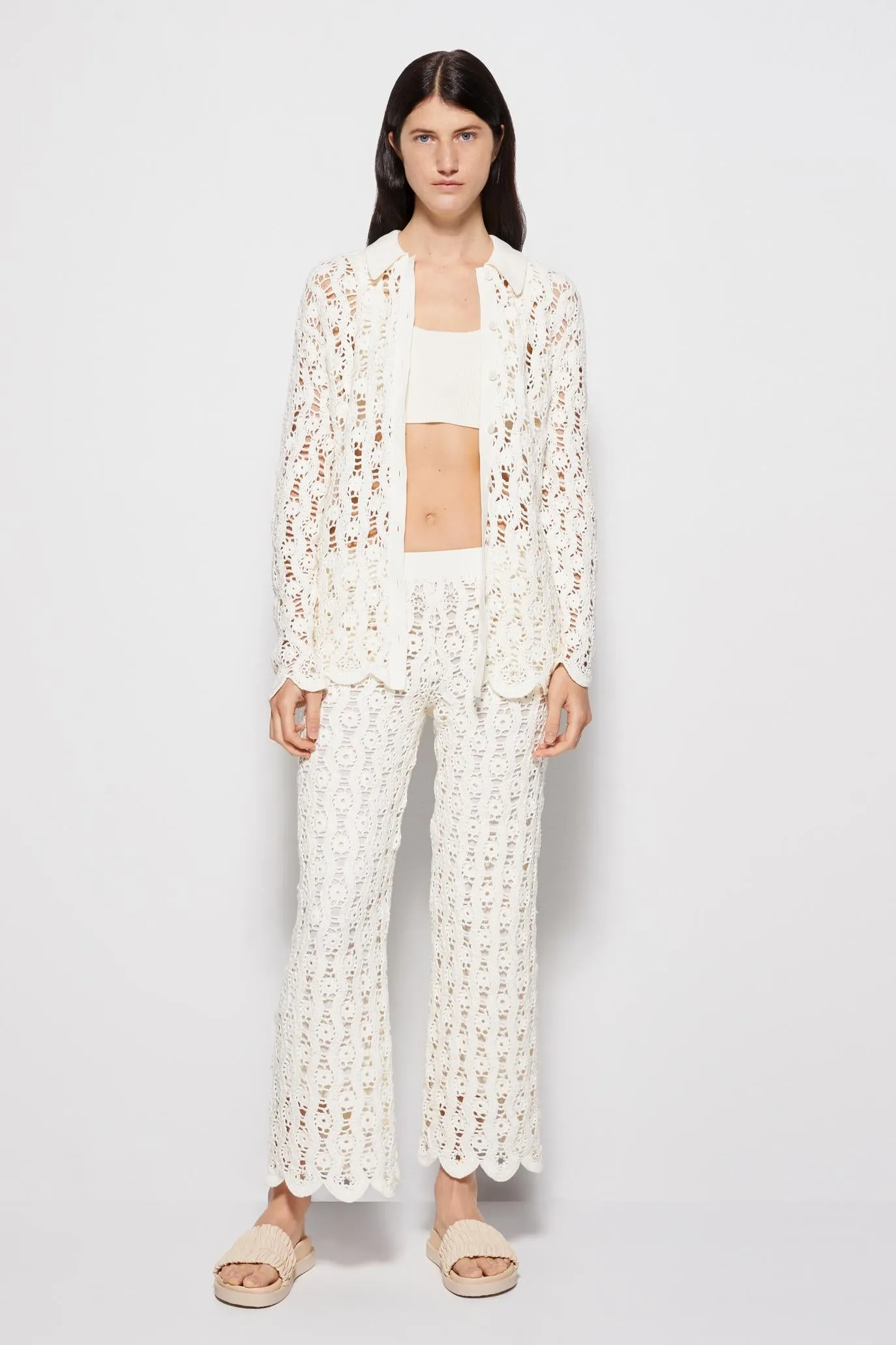 Georgie Crochet Pant sold by Simkhai