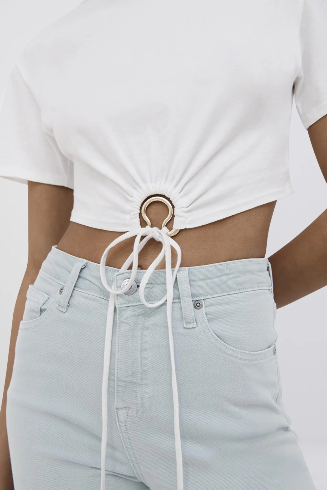 Jayden Organic Crop Top sold by Simkhai product image thumbnail 4