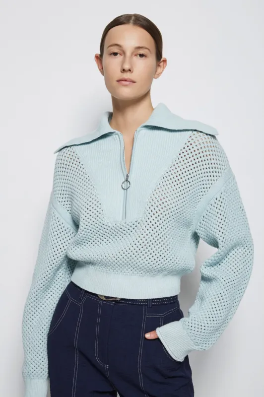 Ariella Plaited Polo made by Simkhai