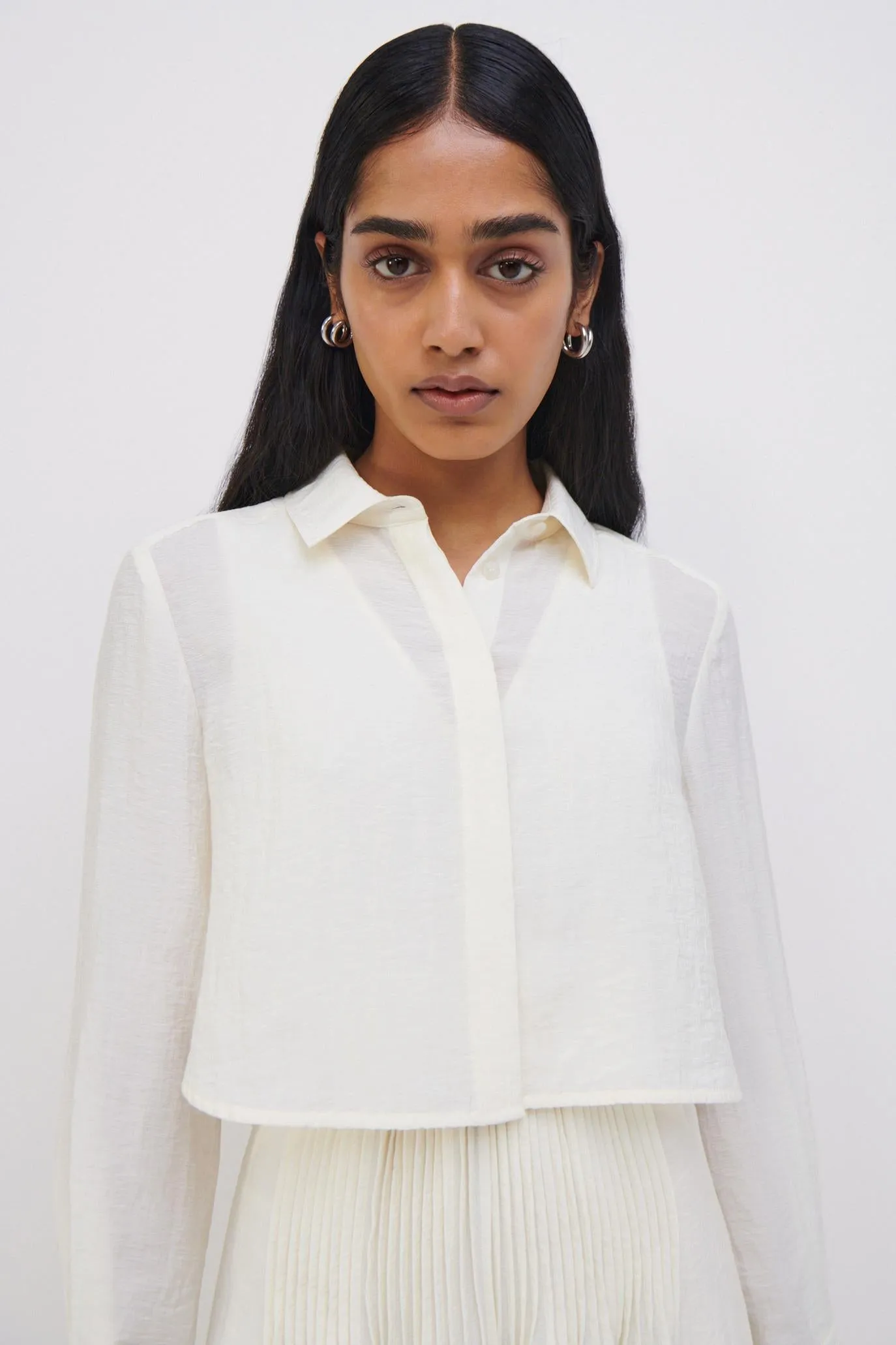 Jarvis Summer Lace Shirt Dress sold by Simkhai product image thumbnail 4