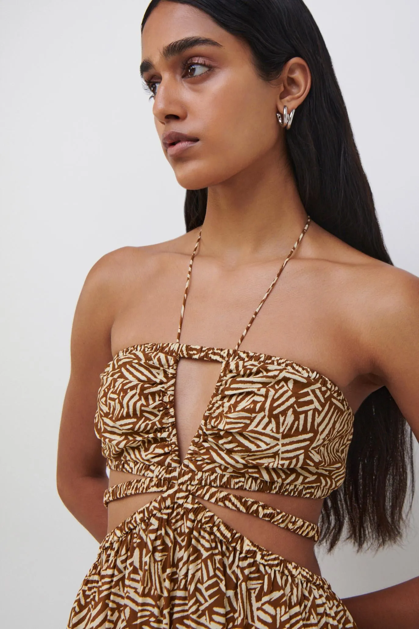 Laurel Printed Coverup Dress sold by Simkhai product image thumbnail 3
