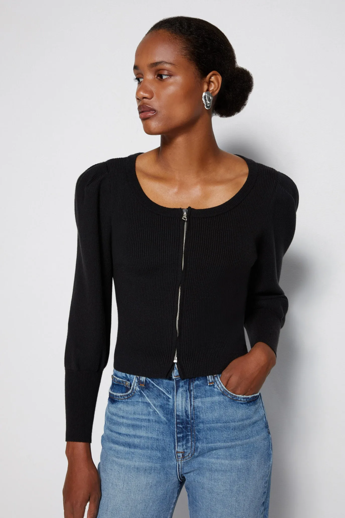 Iggy Eco-Knit Cardigan sold by Simkhai product image thumbnail 3