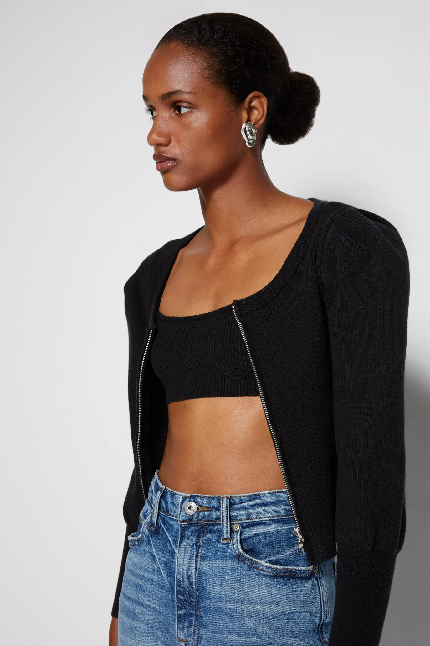 Iggy Eco-Knit Cardigan sold by Simkhai product image thumbnail 4