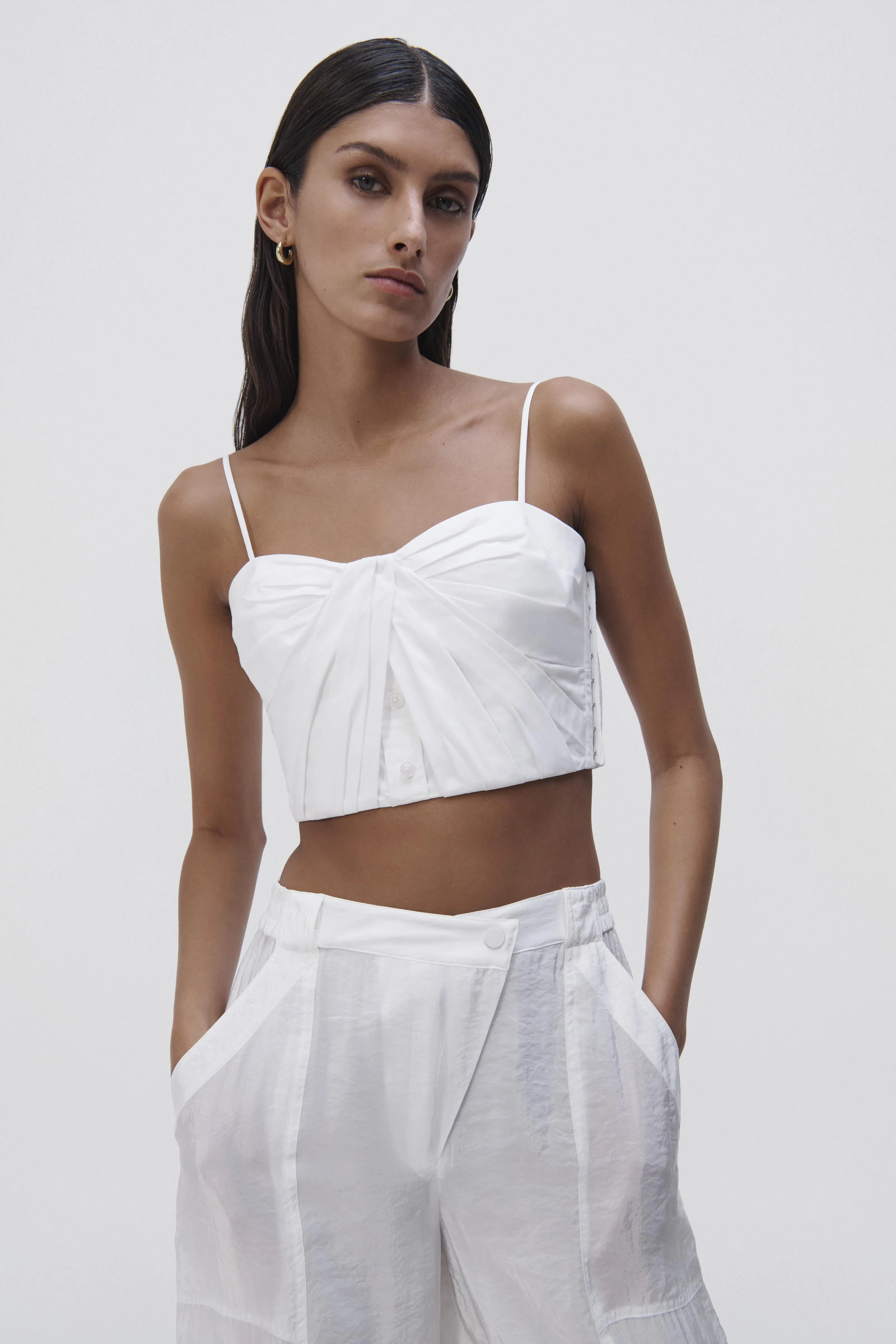 Holden Button Front Bustier sold by Simkhai product image thumbnail 2