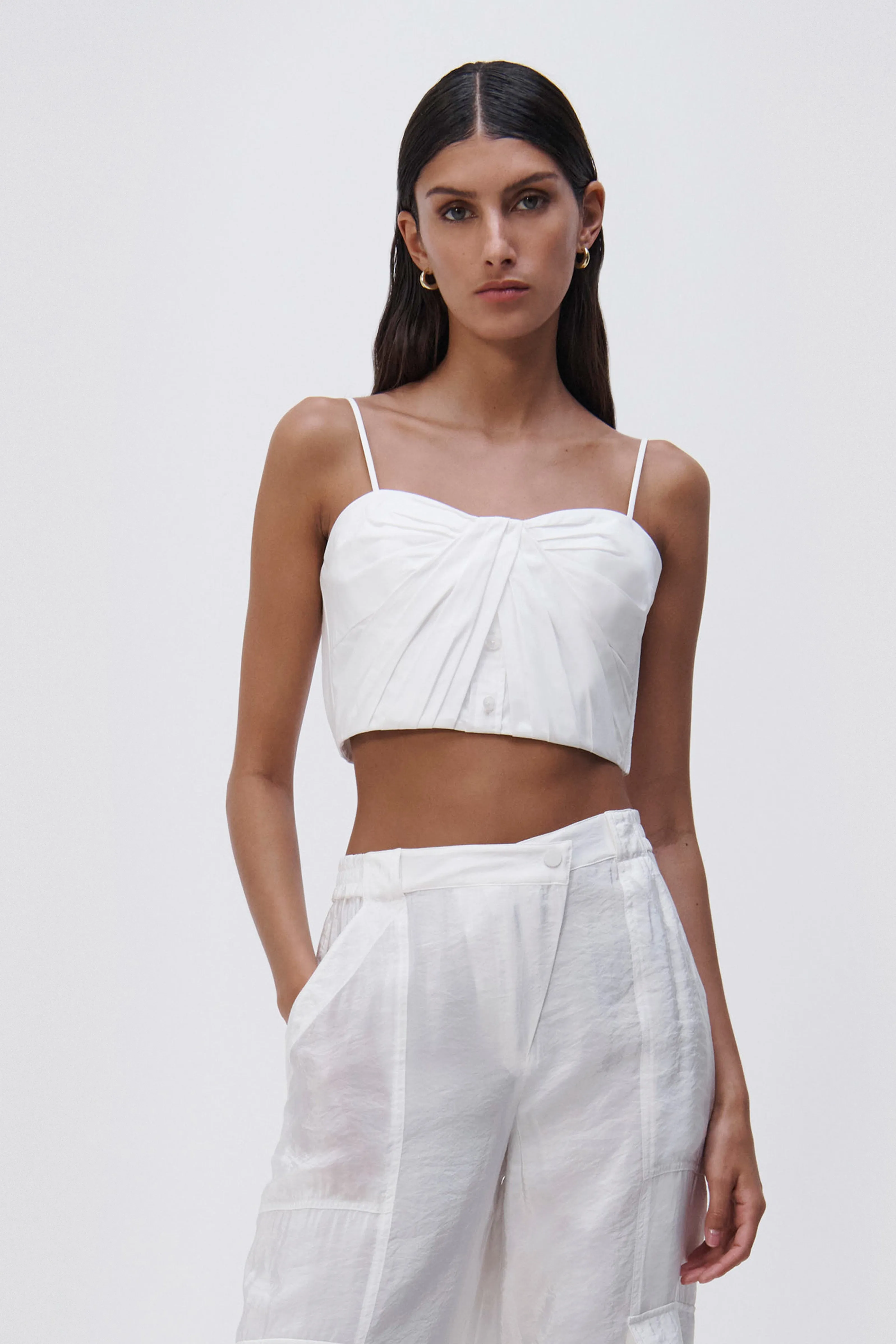 Holden Button Front Bustier sold by Simkhai product image thumbnail 4