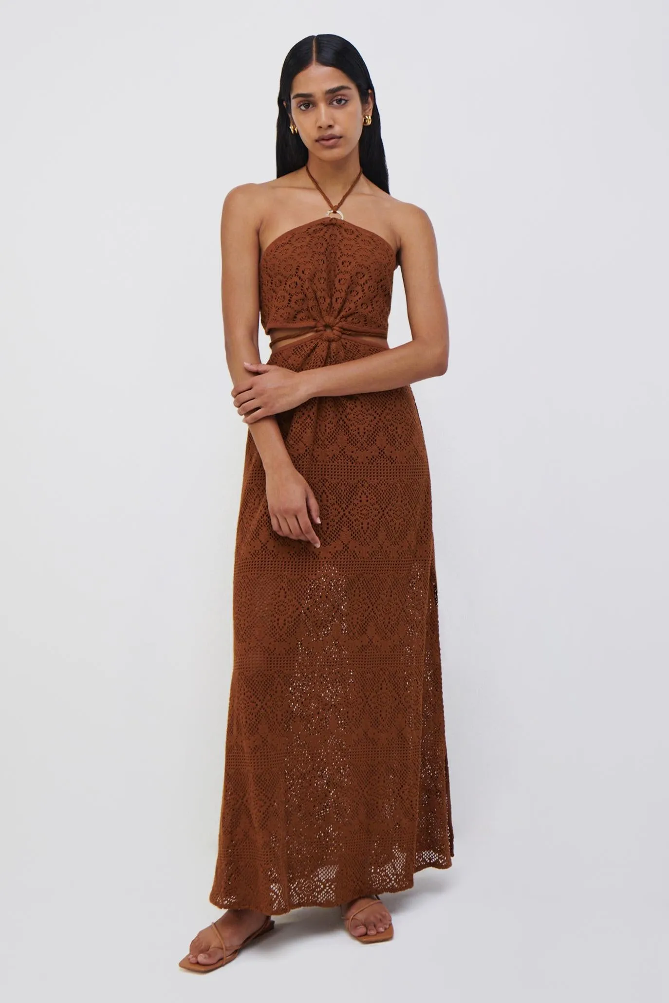 Georgiana Crochet Coverup Dress sold by Simkhai product image thumbnail 2