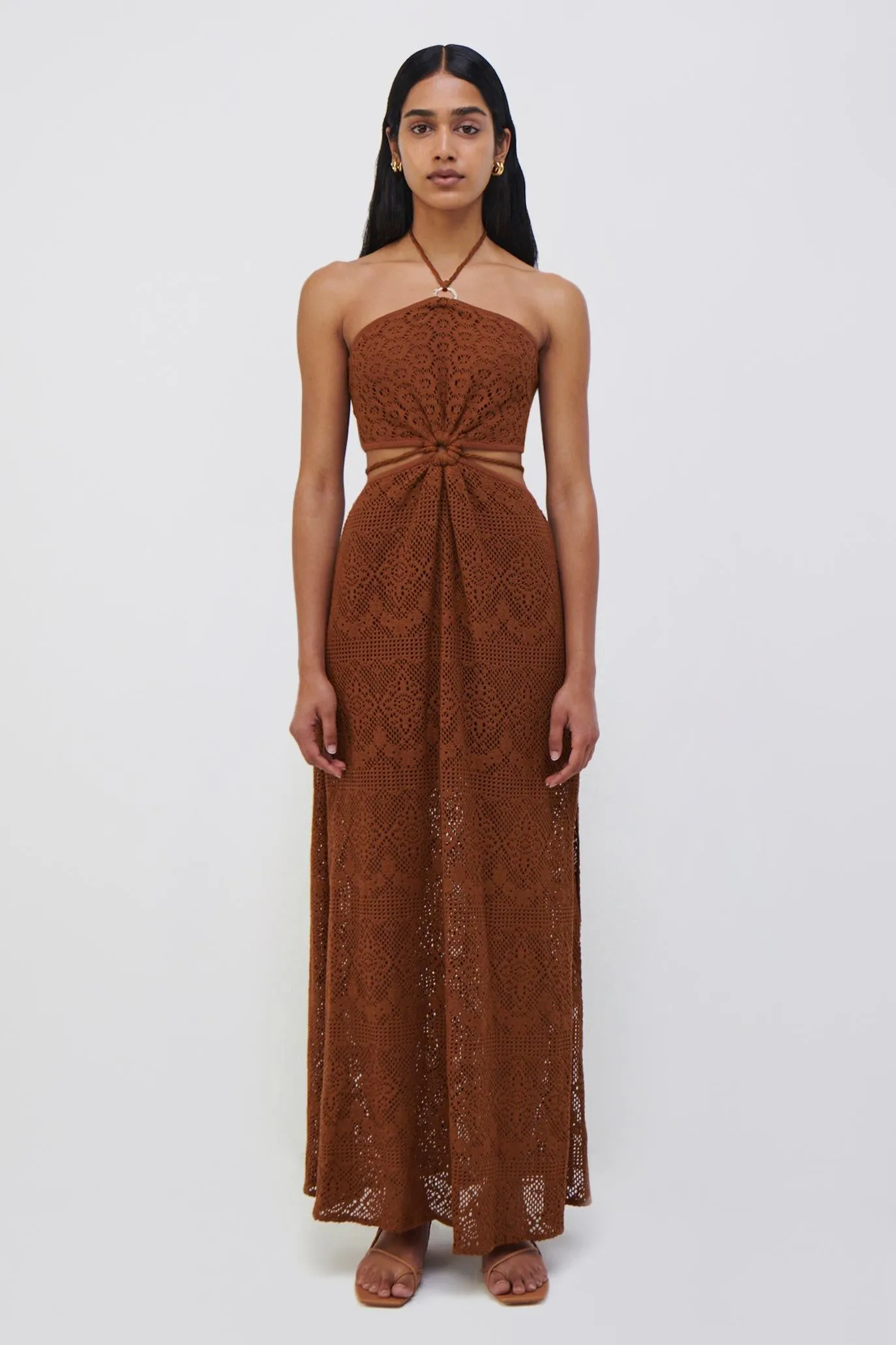 Georgiana Crochet Coverup Dress sold by Simkhai product image thumbnail 4