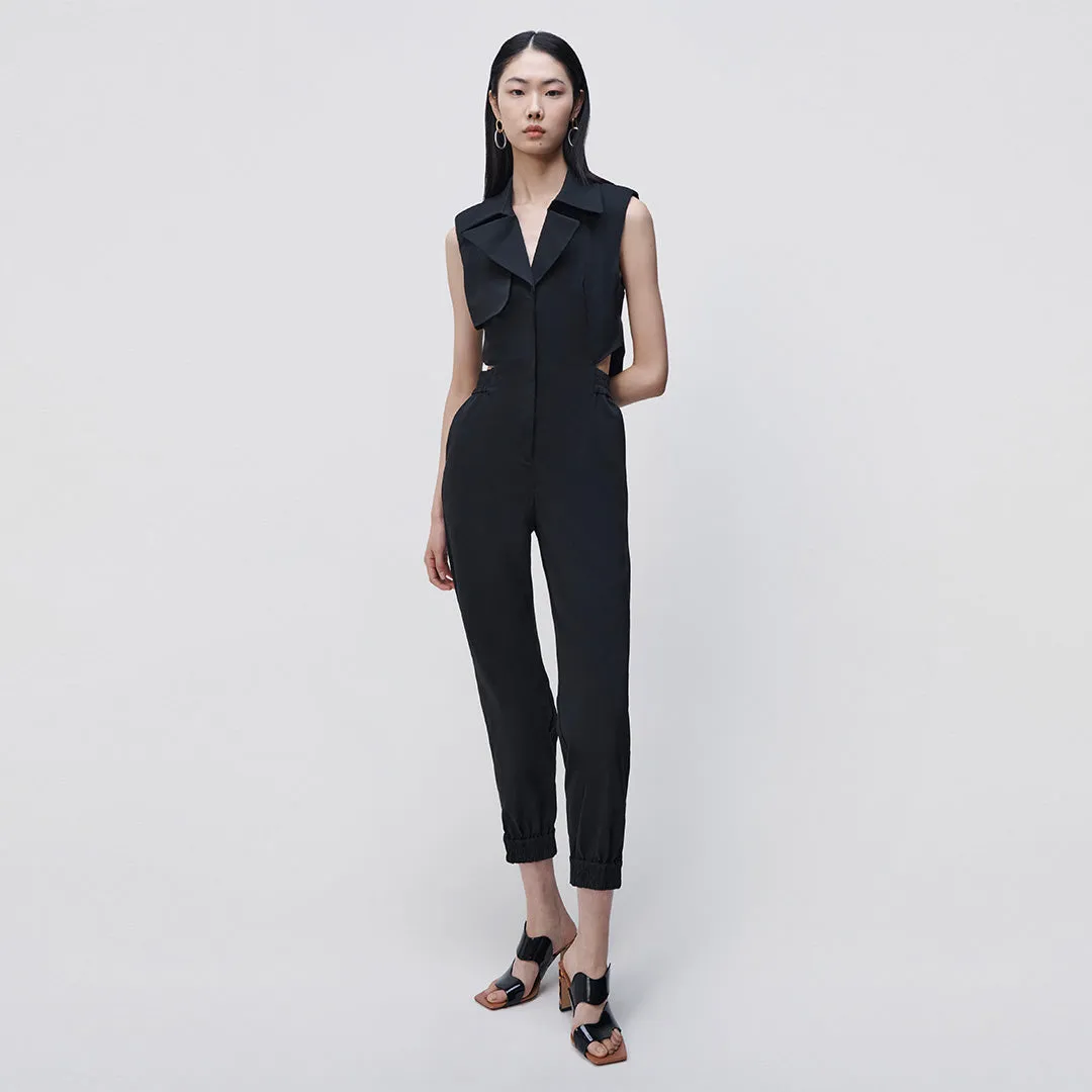 Rayley Trench Jumpsuit sold by Simkhai