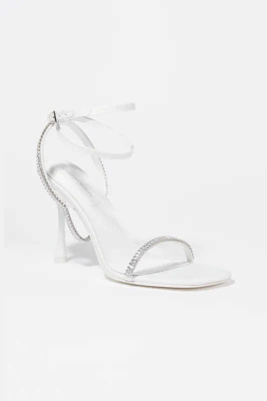 Luxon Crystal Sandal made by Simkhai
