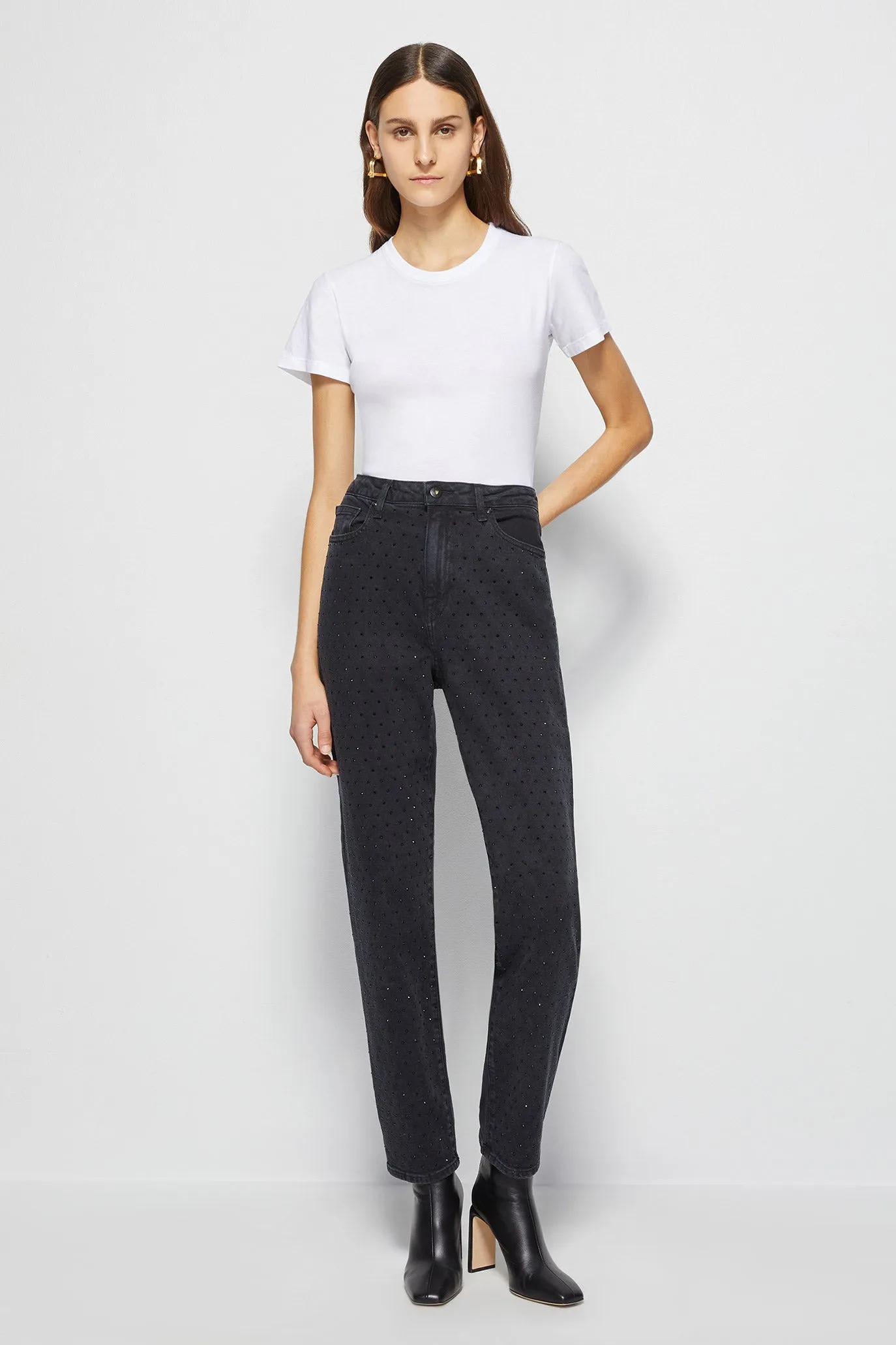 Trevor Tapered Denim sold by Simkhai