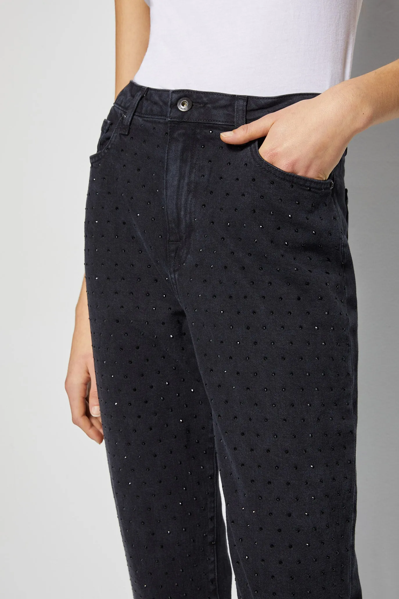 Trevor Tapered Denim sold by Simkhai product image thumbnail 2