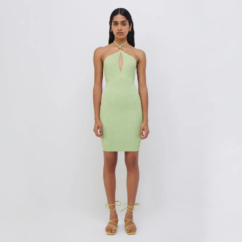 Tabitha Halter Mini Dress made by Simkhai