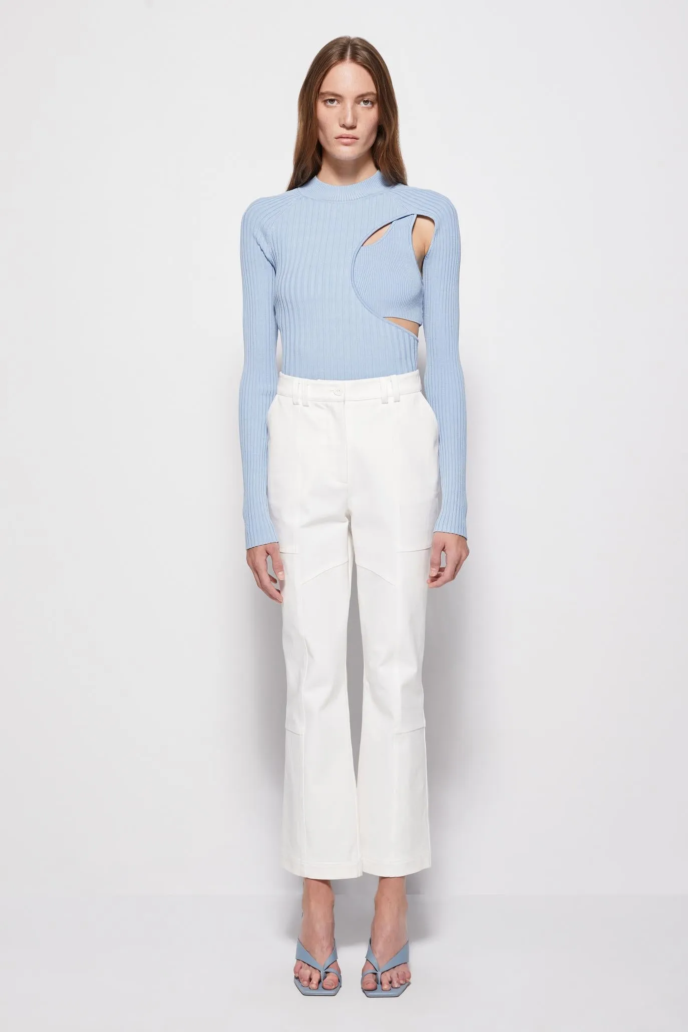 Jesslyn Cropped Pant sold by Simkhai