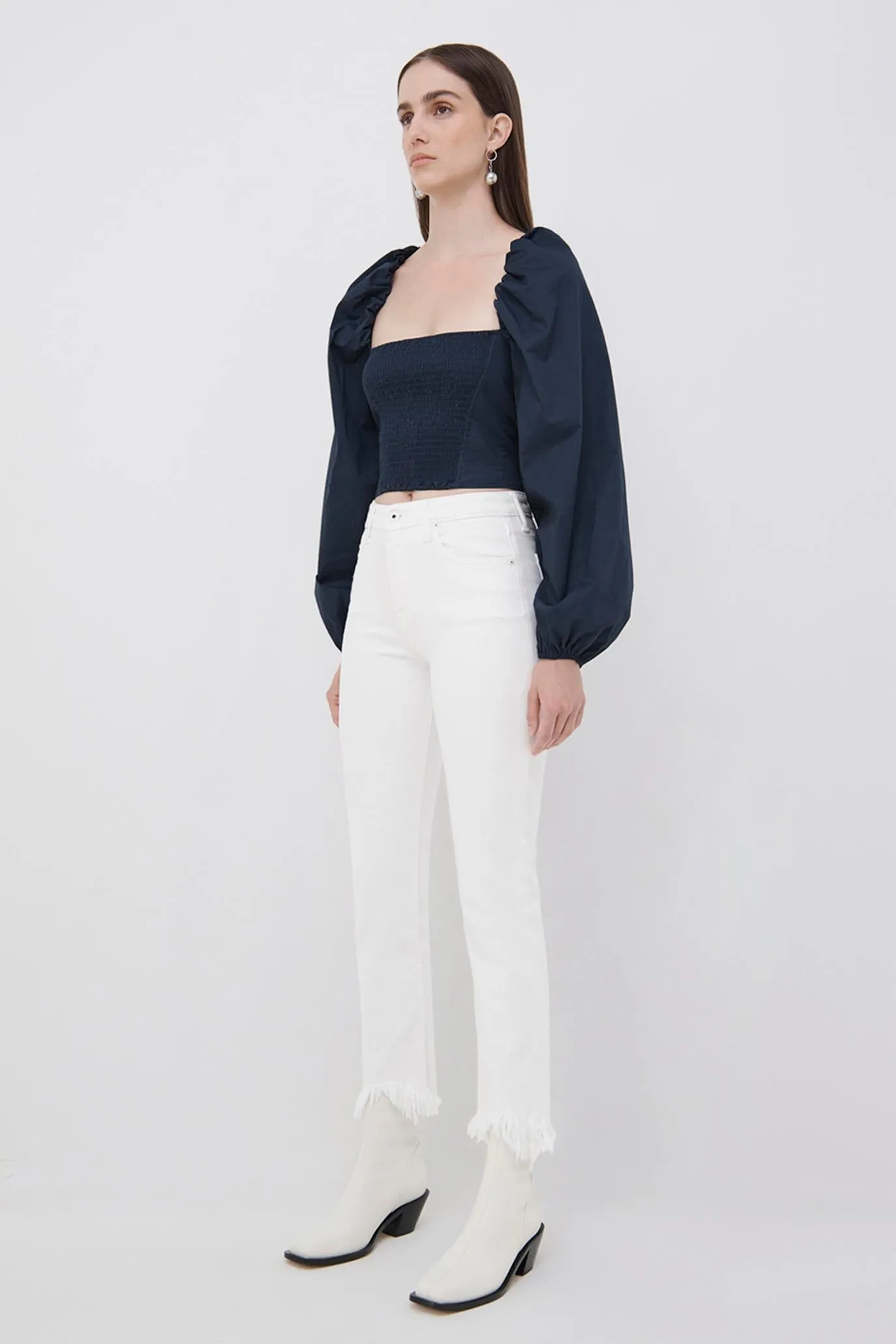 Sidney Poplin Bustier Top sold by Simkhai product image thumbnail 5